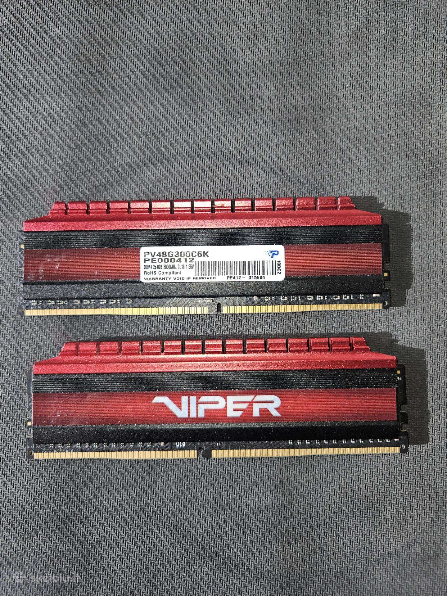 Patriot Ddr4 8gb Rinkinys (2x4gb)