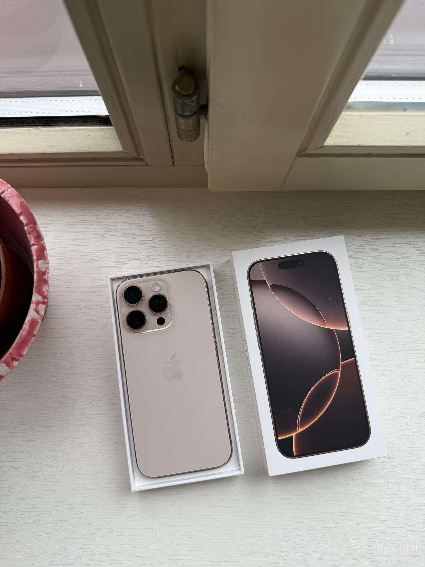 Apple iPhone 16 pro 256gb Geros būklės