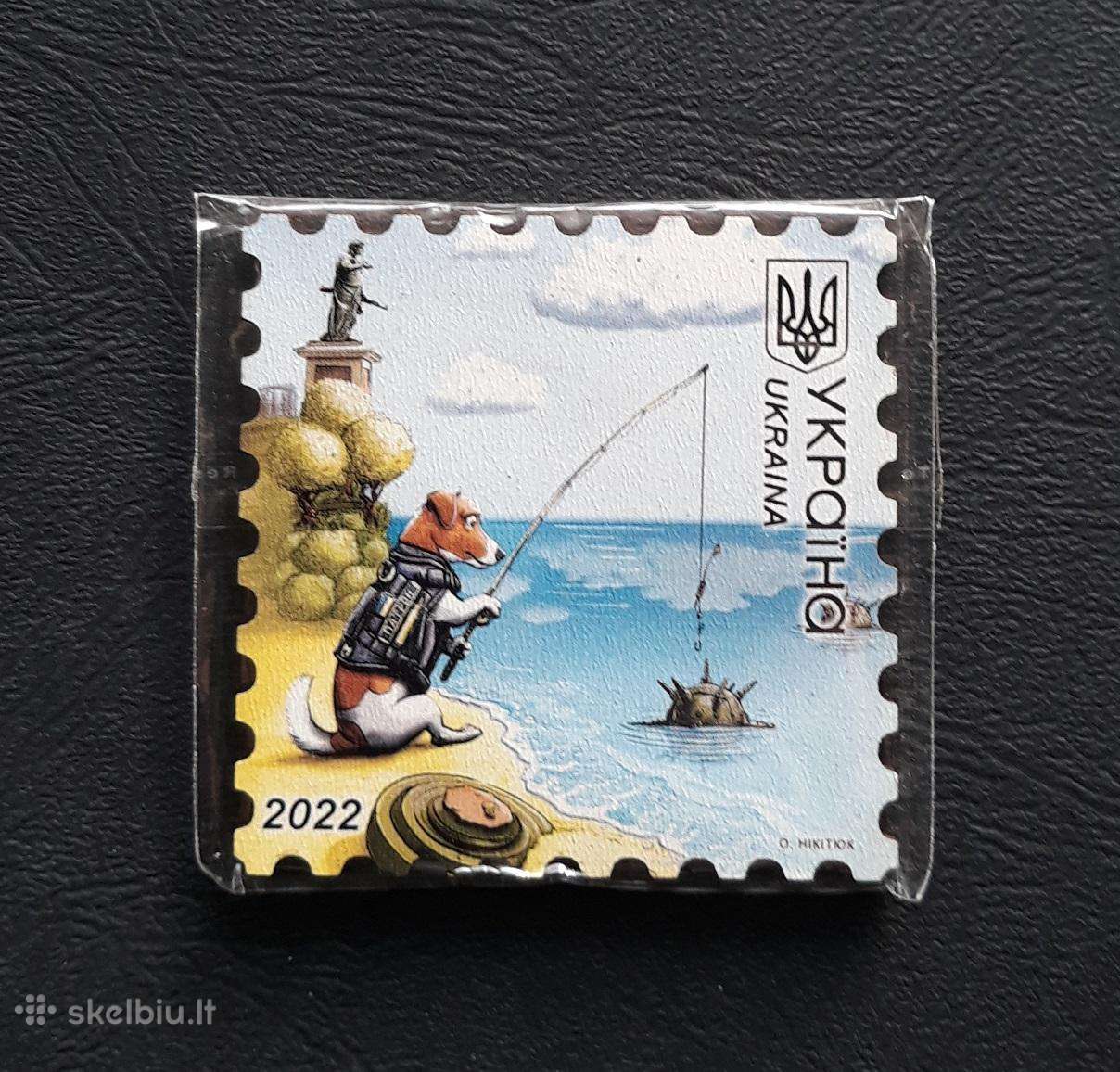Ukraina Karas 2022 Šuo Patronas Magnetas 94