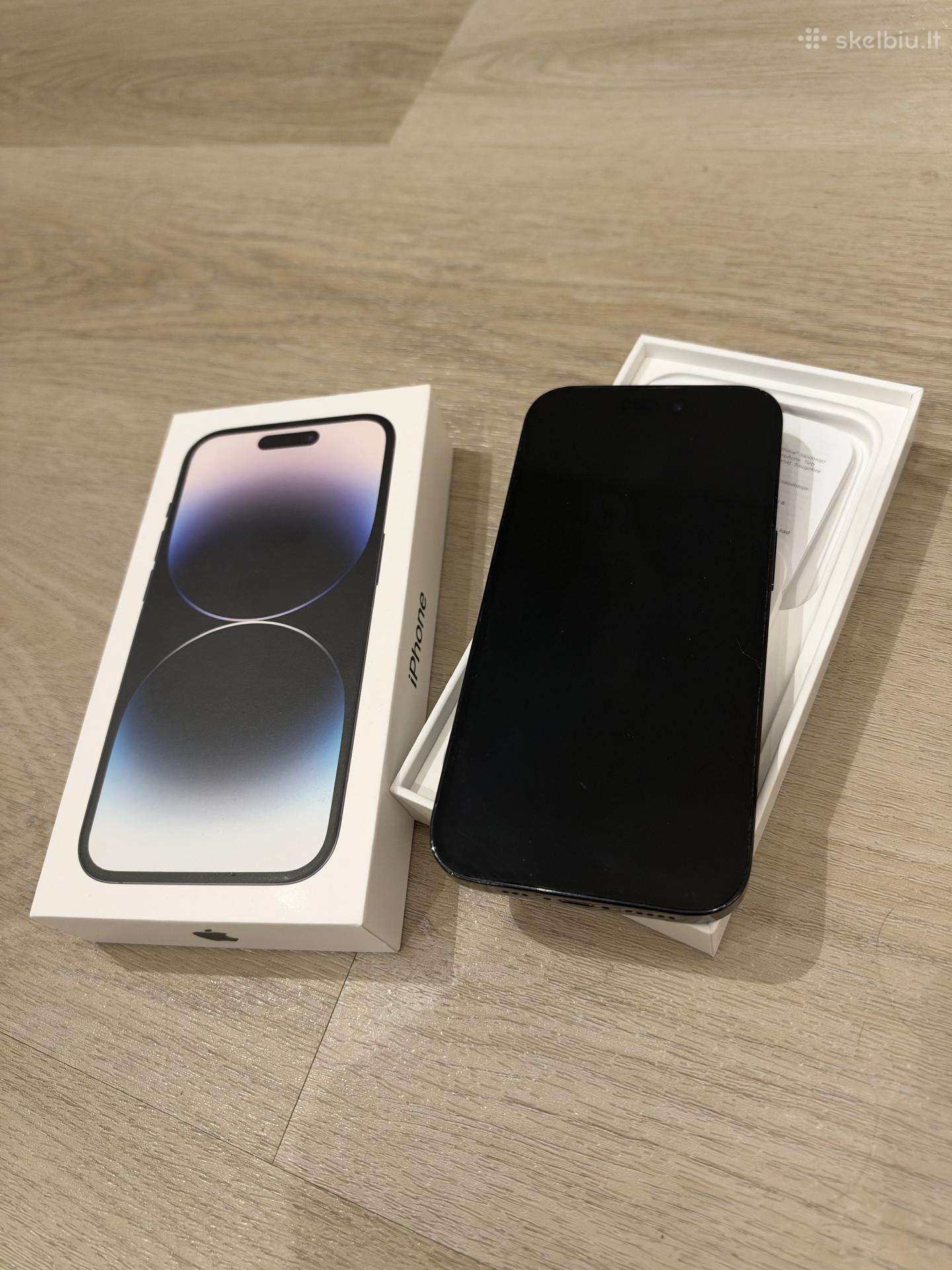 iPhone 14 pro, space black, 128gb