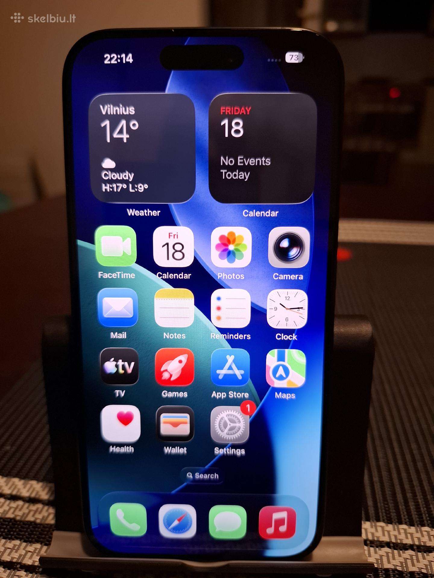 iPhone 15 Pro Titanium black