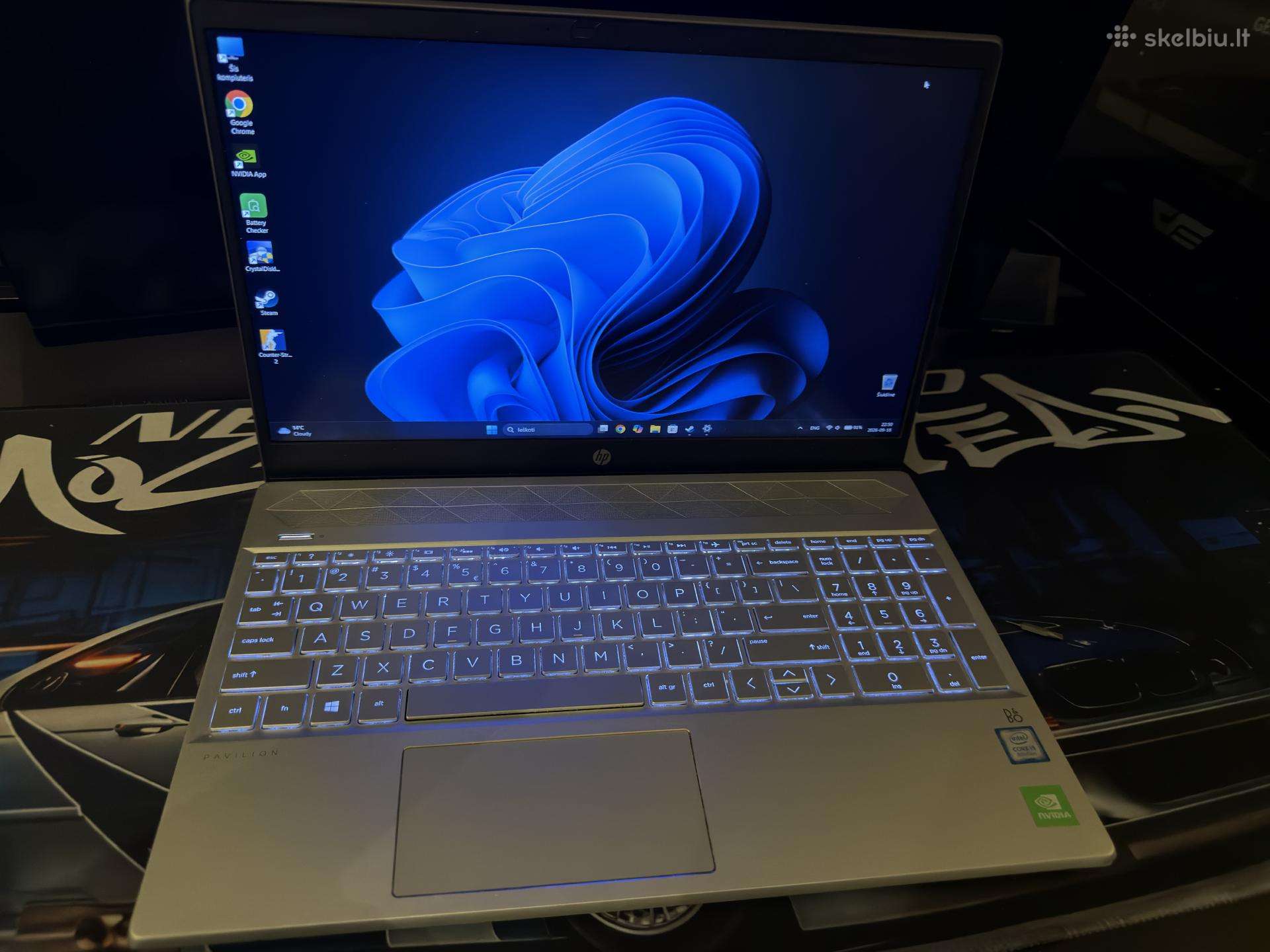 Hp Pavilion 15-cs2076nw nešiojamas kompiuteris