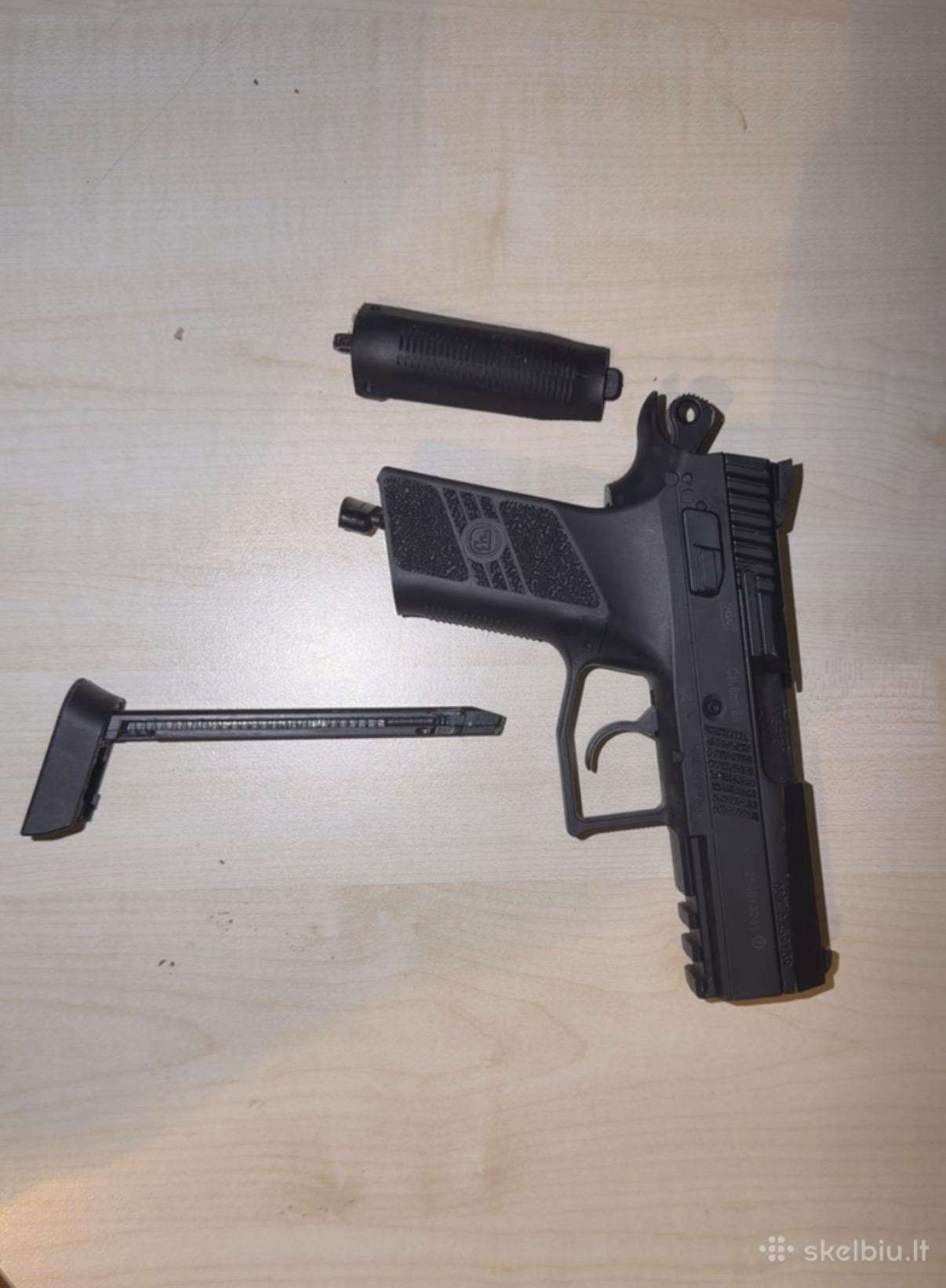 Airsoft dujinis Cz 75 P-07 ginklas. 2.4j