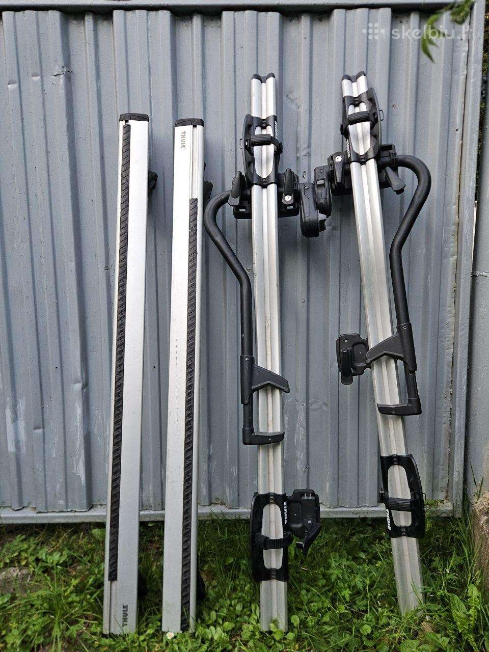 Thule skersiniai ir dviračių laikikliai