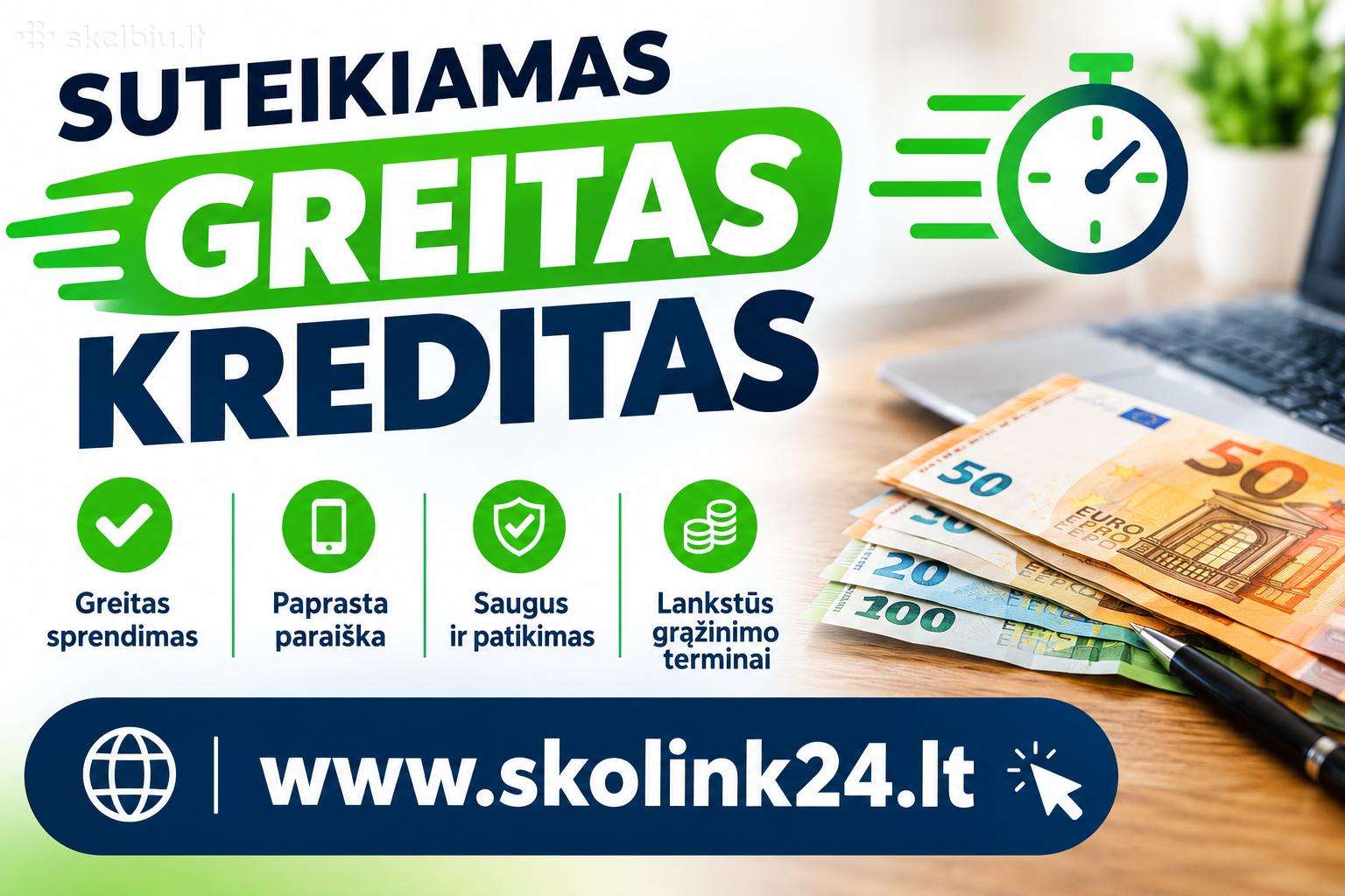 Suteikiu paskolą