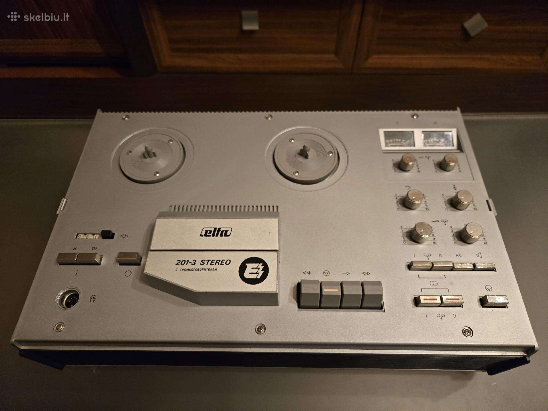 Audio aparatūra: Elfa 201-3 Stereo + T-7111