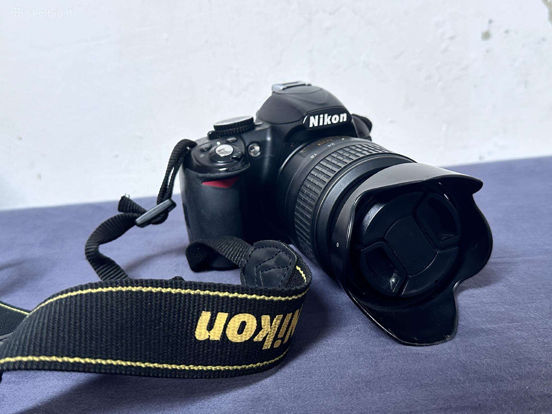 Nikon D3100 kamera + 18-55mm objektyvas