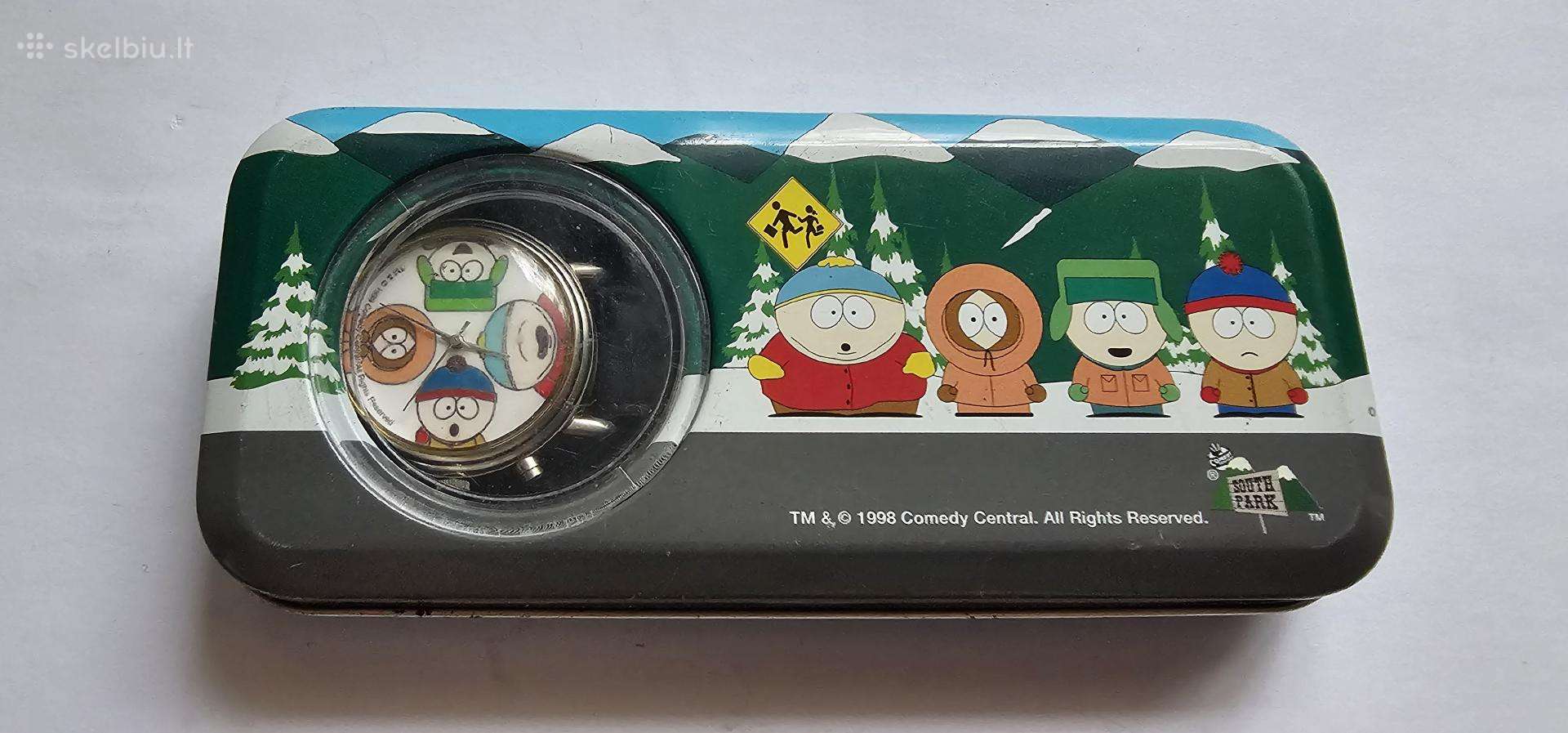 1999 laikrodis - pietu parkas south park - naujas