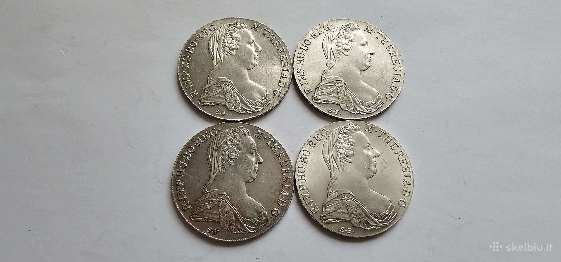 1780 Tereses taleriai 4vnt