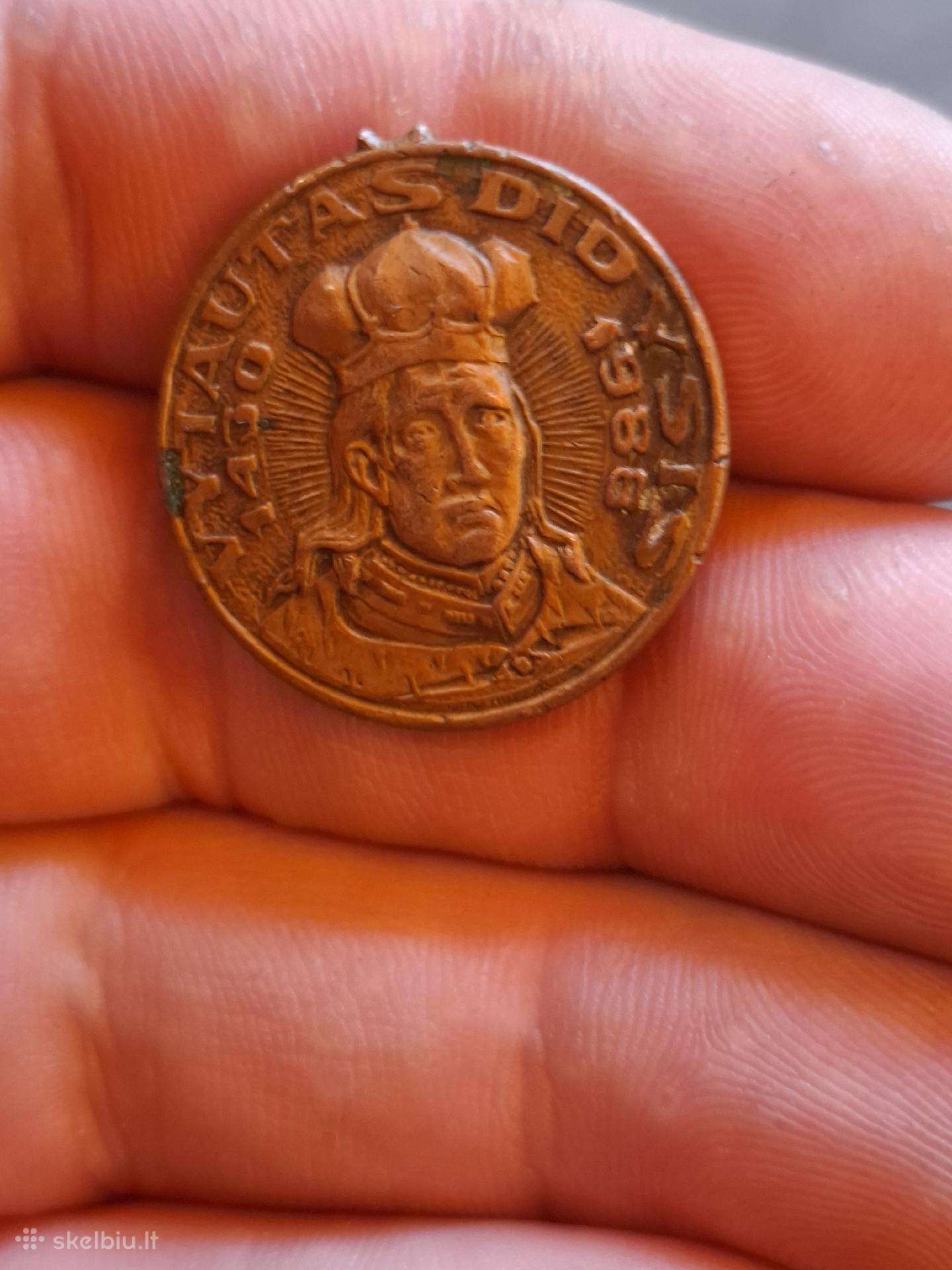 Medaliukas nulauzta ausele 1988m