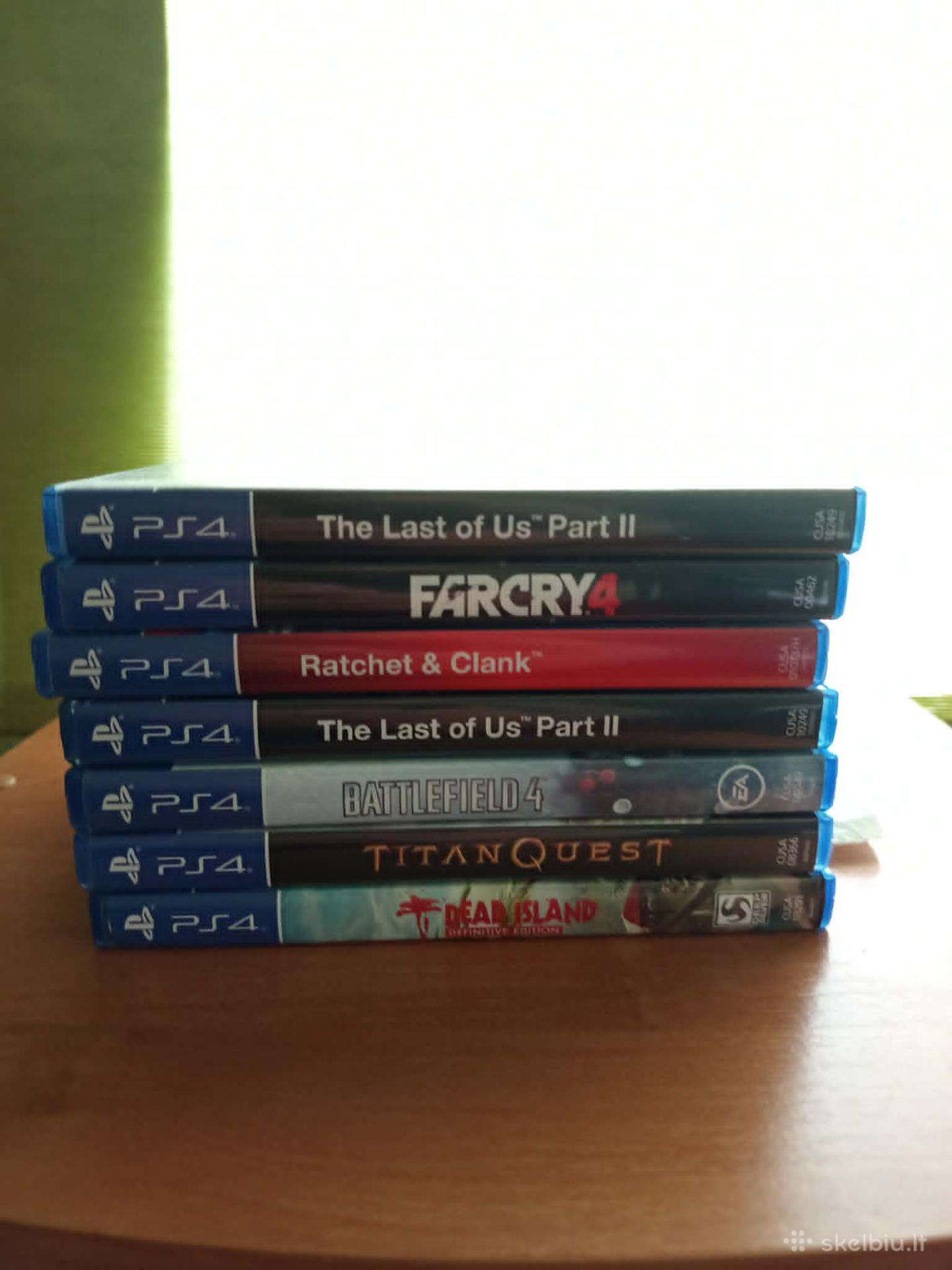 Parduodu Ps4 žaidimus