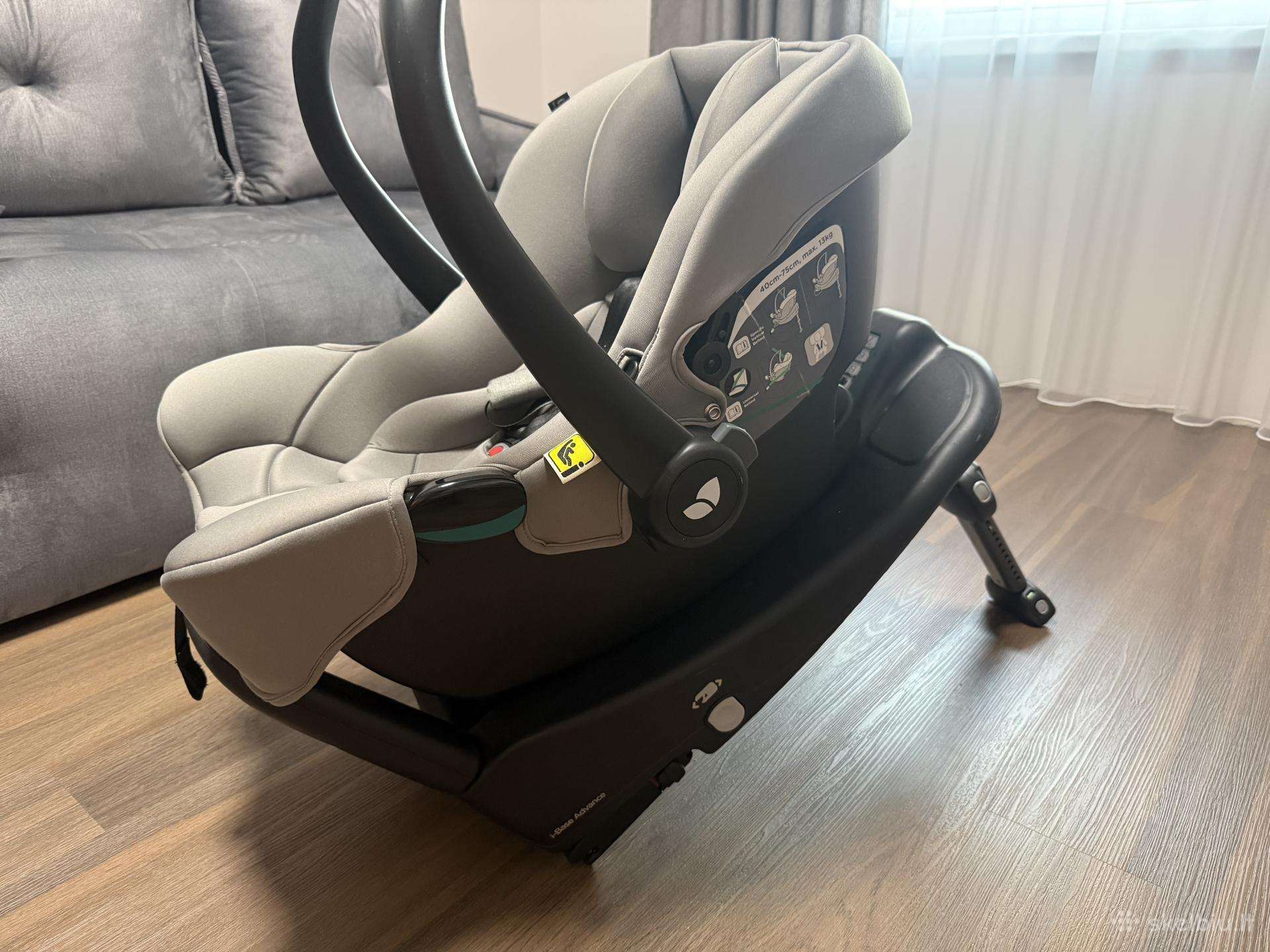 Automobilio kėdutė ir bazė Joie i-snug 2 / advance