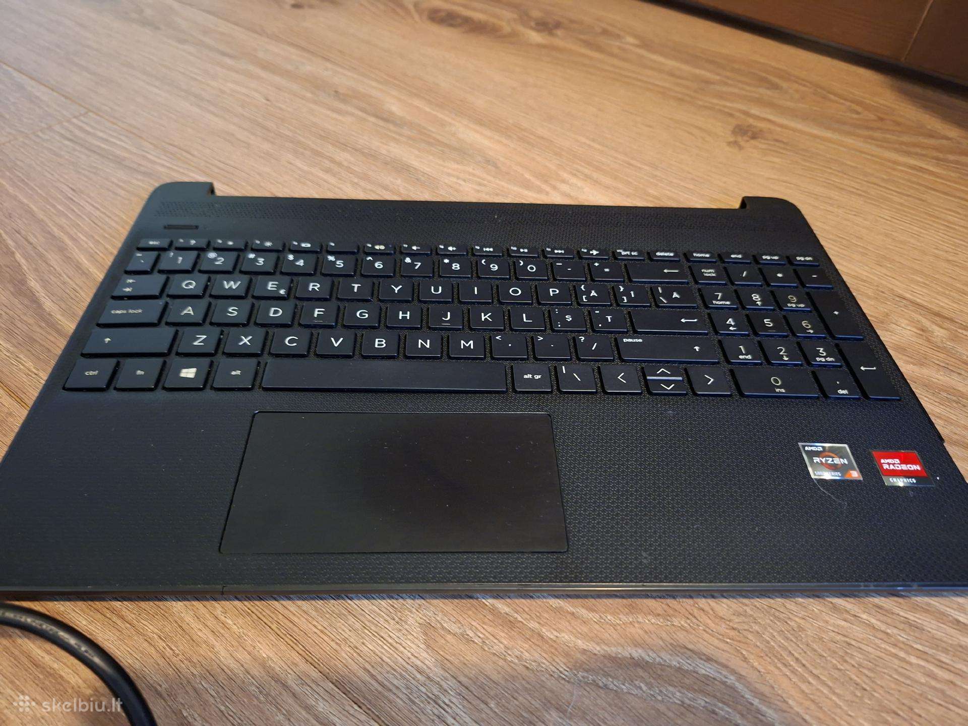Hp kompiuteris be ekrano Ryzen 5300u 16gb 256gb