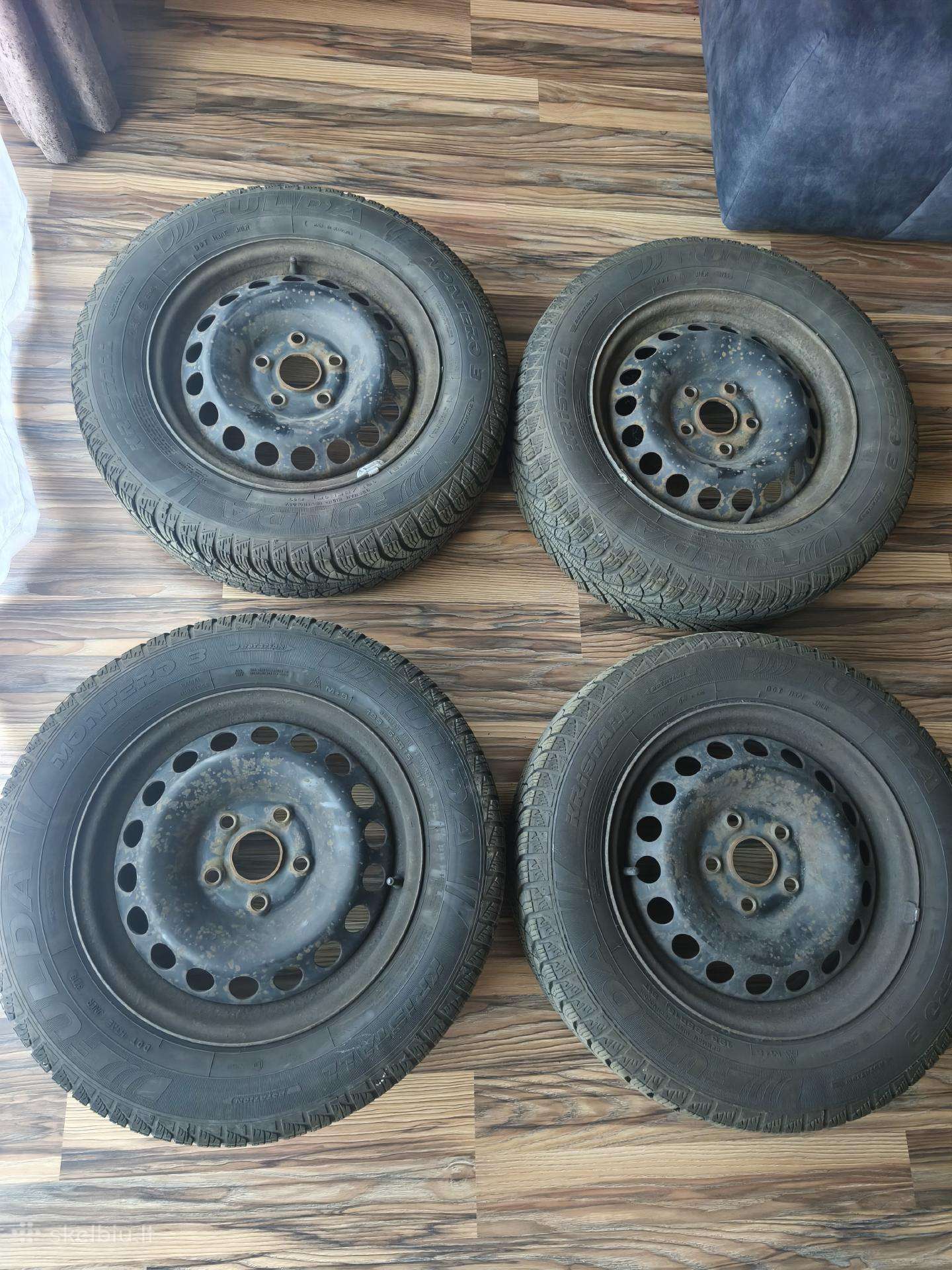 Skardiniai ratlankiai R15 VW