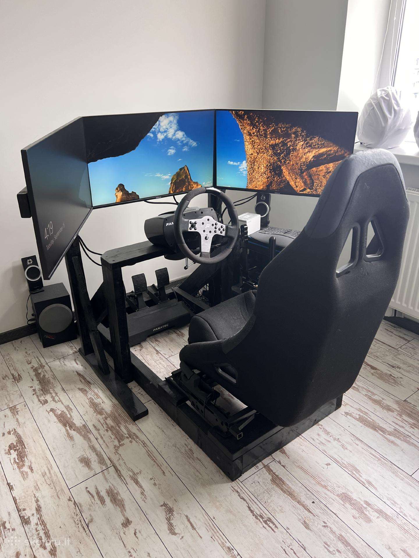 Simuliatorius drifto setup
