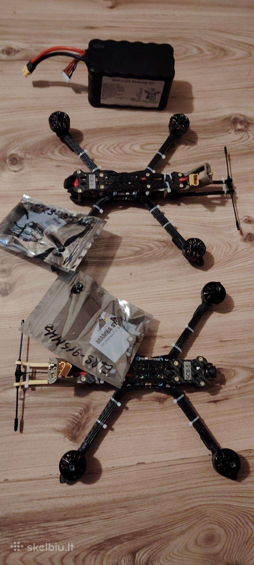 Ukrainiečių gamybos Fpv 2vnt Dronai Kamikadze.