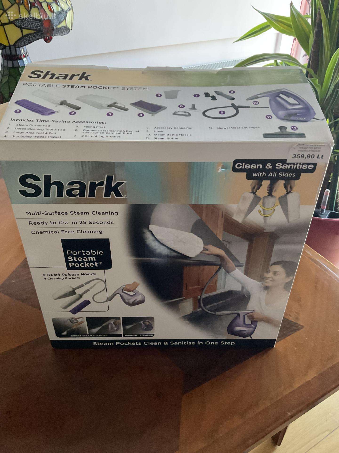 Shark garinis valytuvas