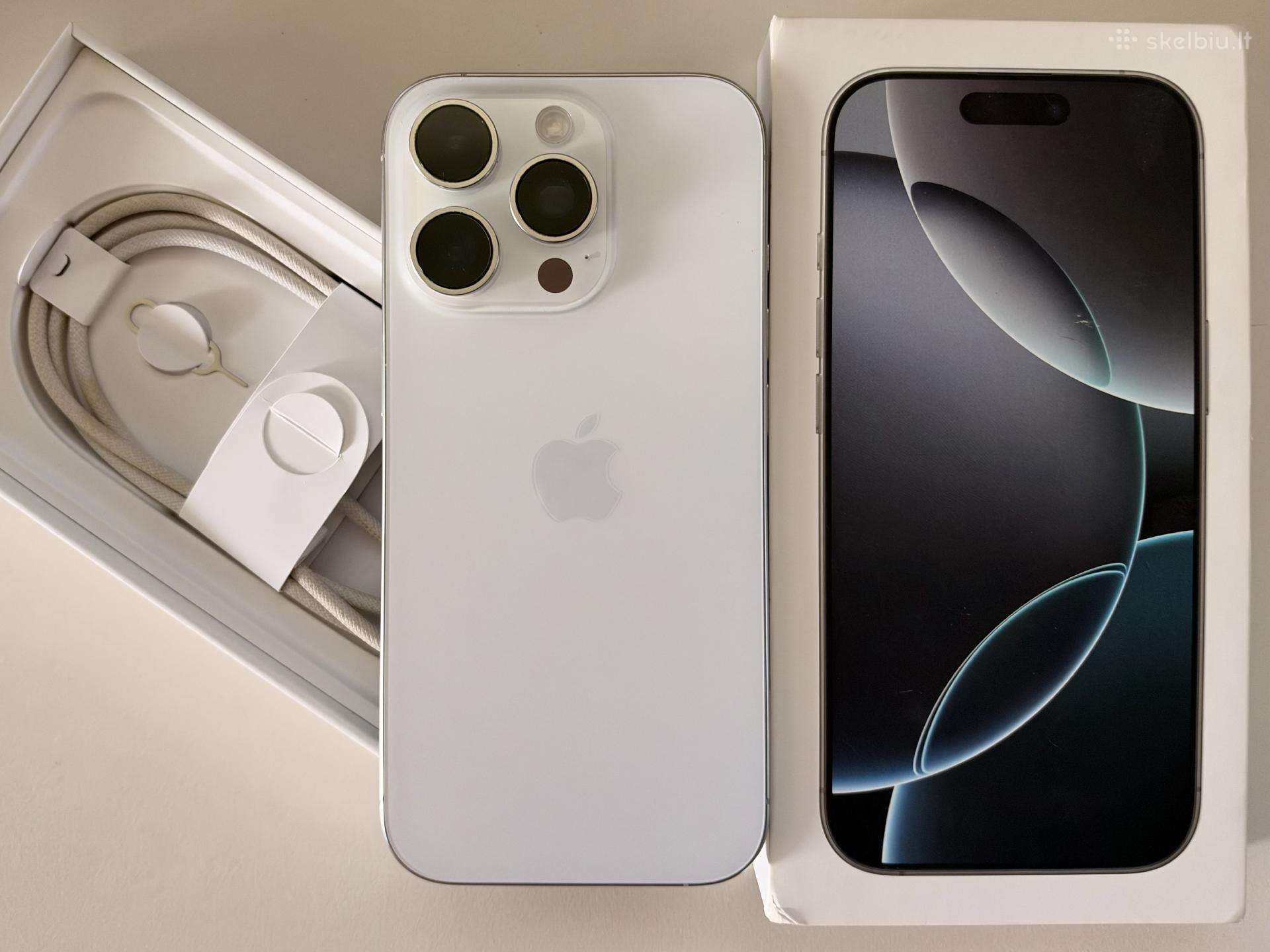 Apple iPhone 16 Pro 256gb White Titanium
