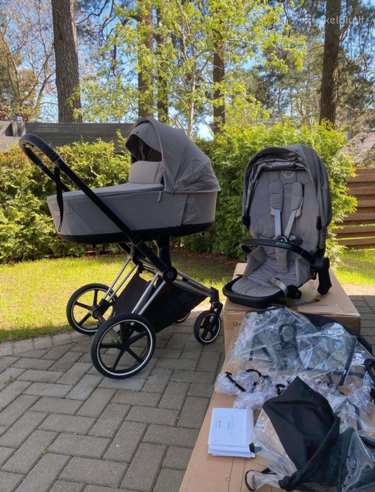 Cybex Priam V4 Lux vežimo komplektas