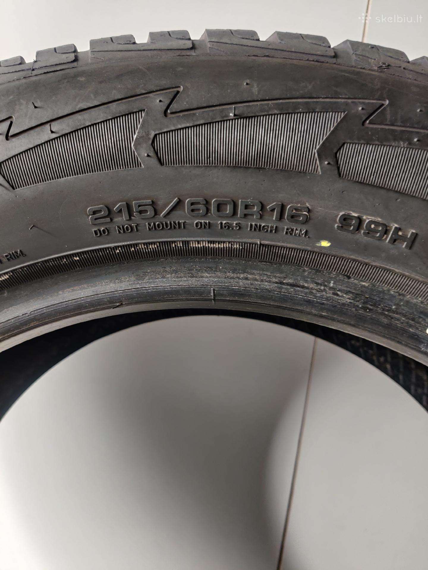 Goodyear, žieminės 215/60 R16