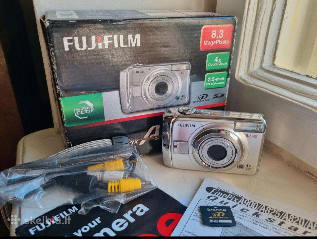Fujifilm Finepix A820 digicam fotoparatas