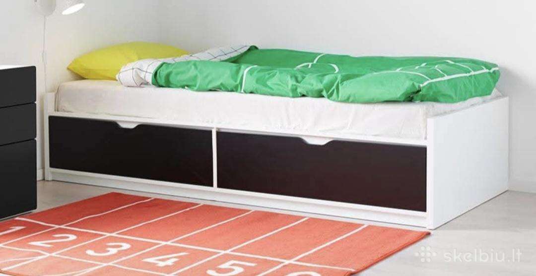 Ikea lova Flaxa su ciuziniu