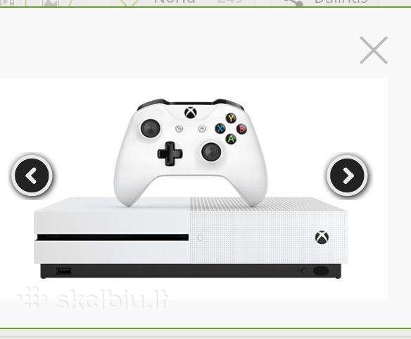 Xbox one s 1tb +Pultelis+ Aoc 240ghz Monitorius