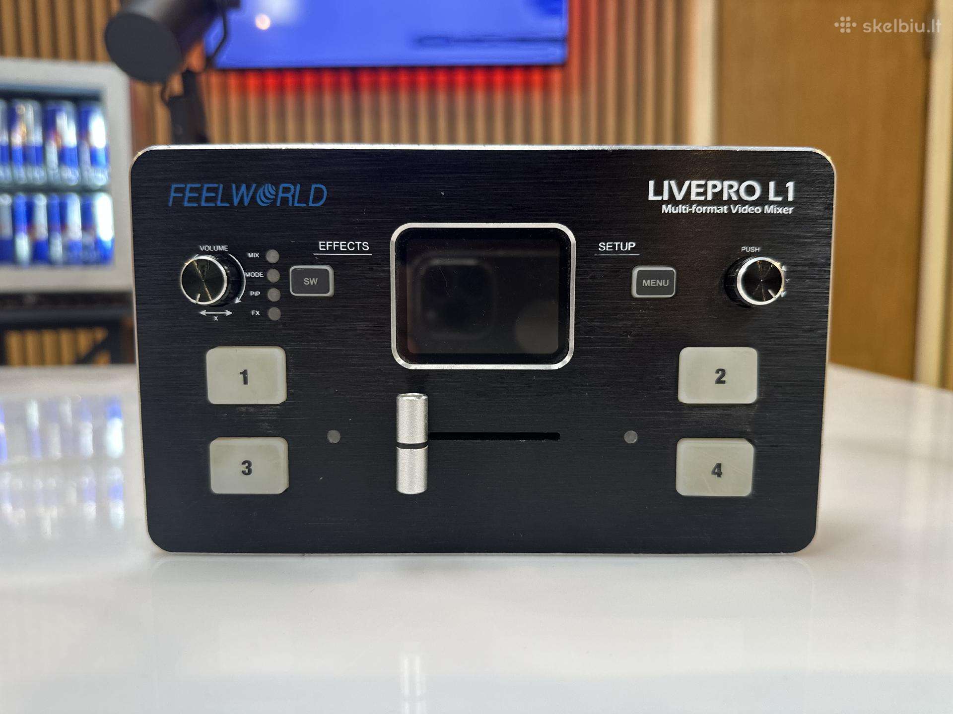 Feelworld livepro L1 vaizdo mikseris