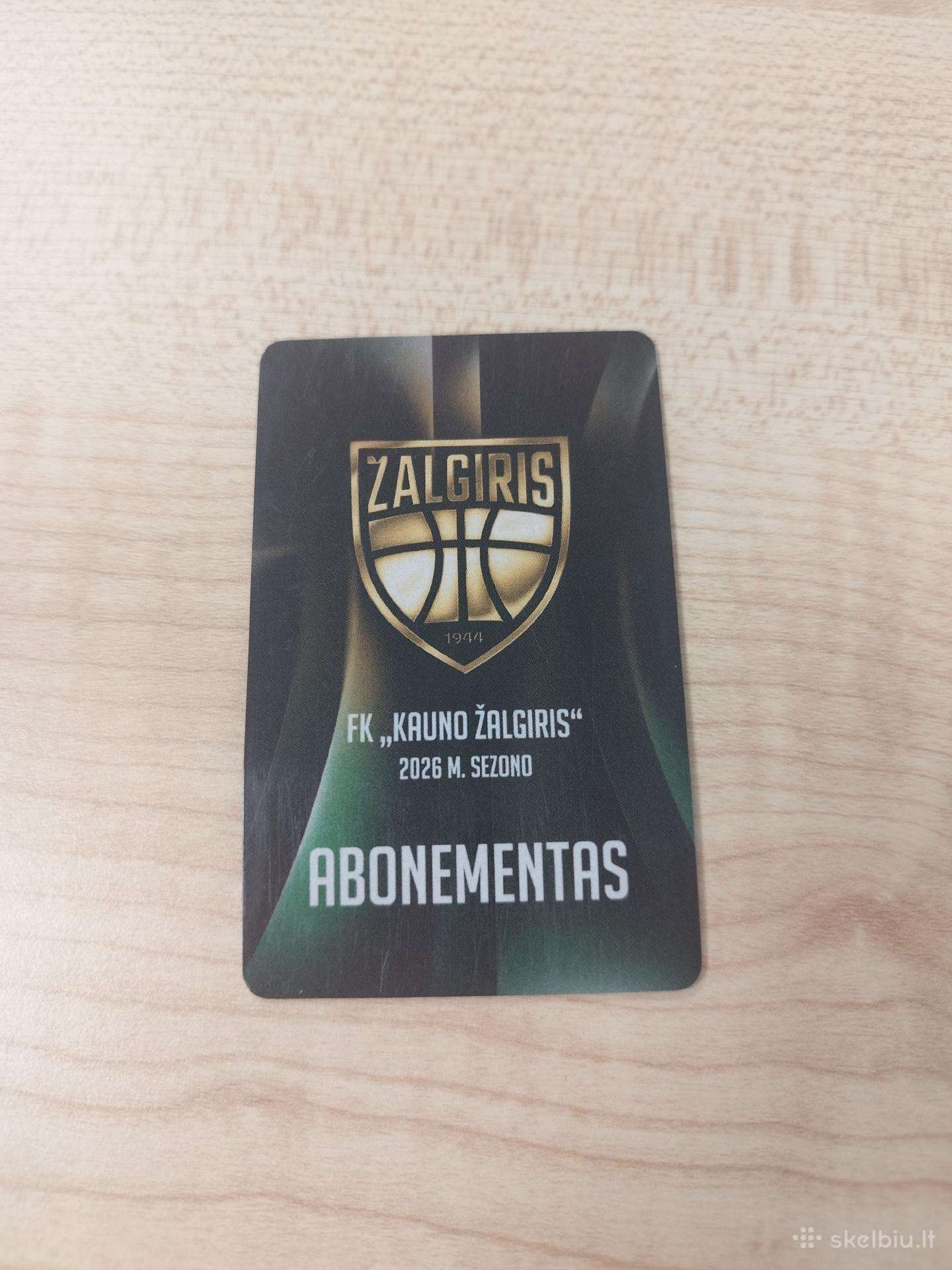 Žalgiris Abonementas 26/27