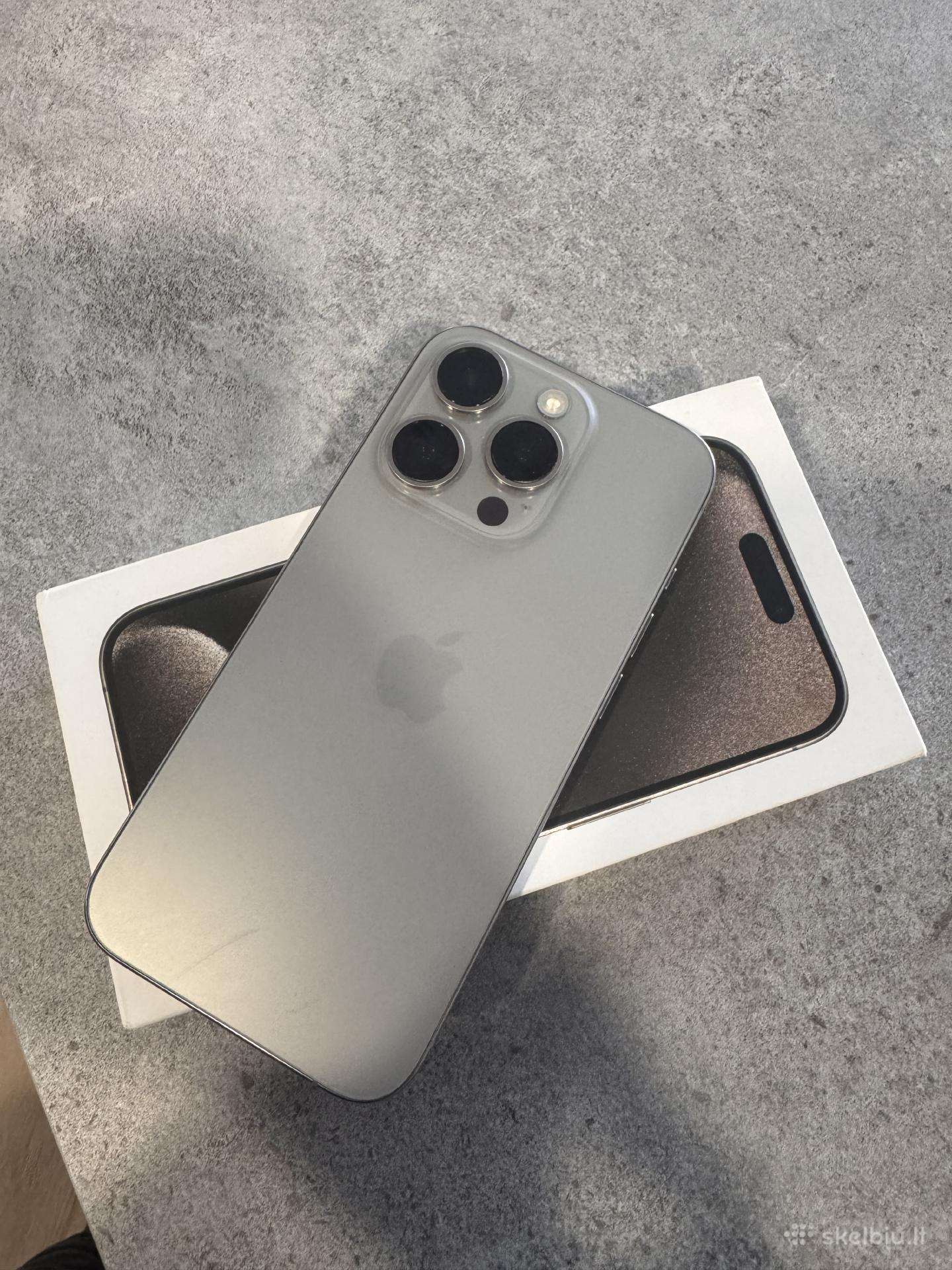 Apple iPhone 15 pro 128gb Natural Titanium