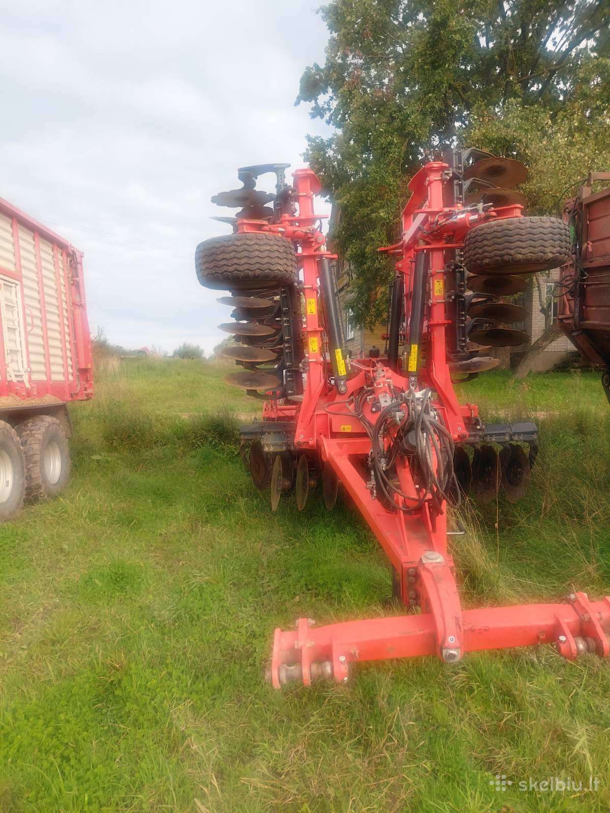 Kuhn Optimer xl 6000, скребки, скрубберы