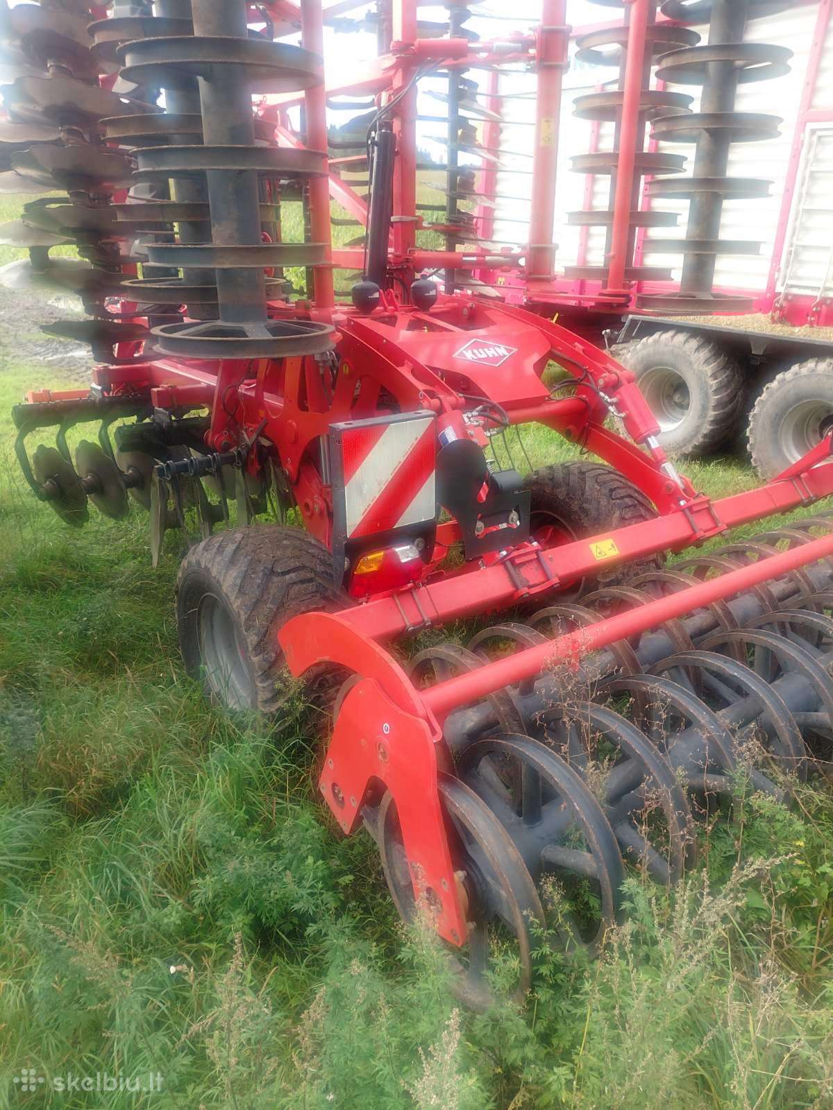 Kuhn Optimer xl 6000, скребки, скрубберы