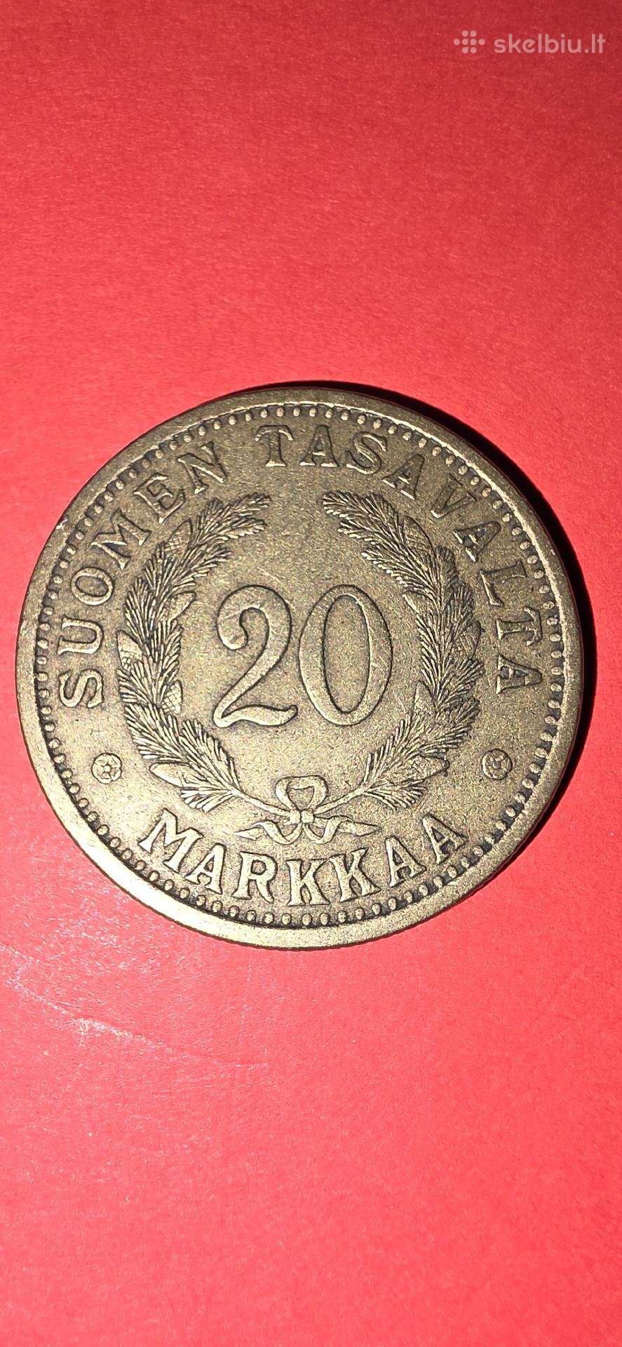 Suomija 20 markių 1937