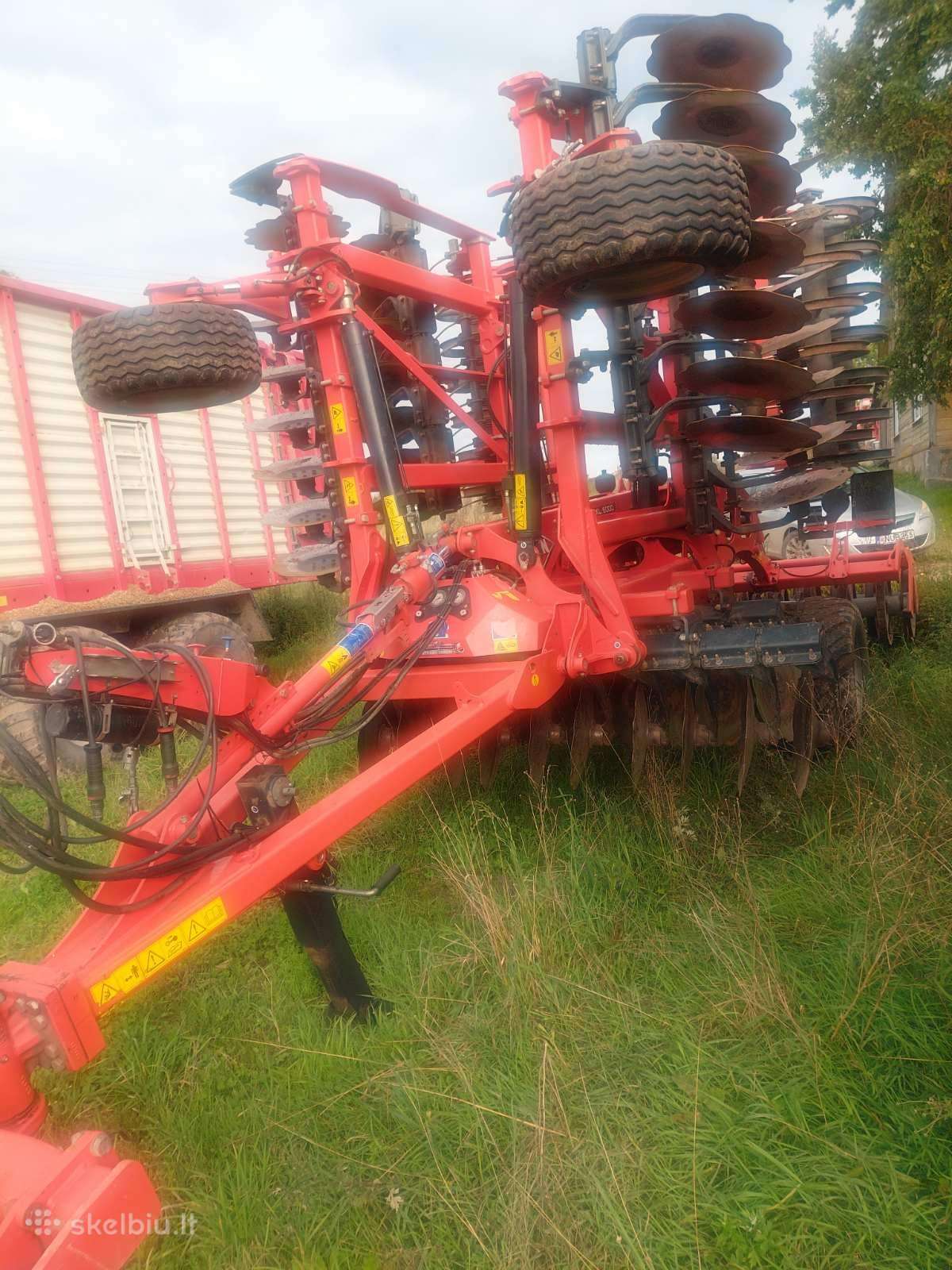 Kuhn Optimer xl 6000, скребки, скрубберы