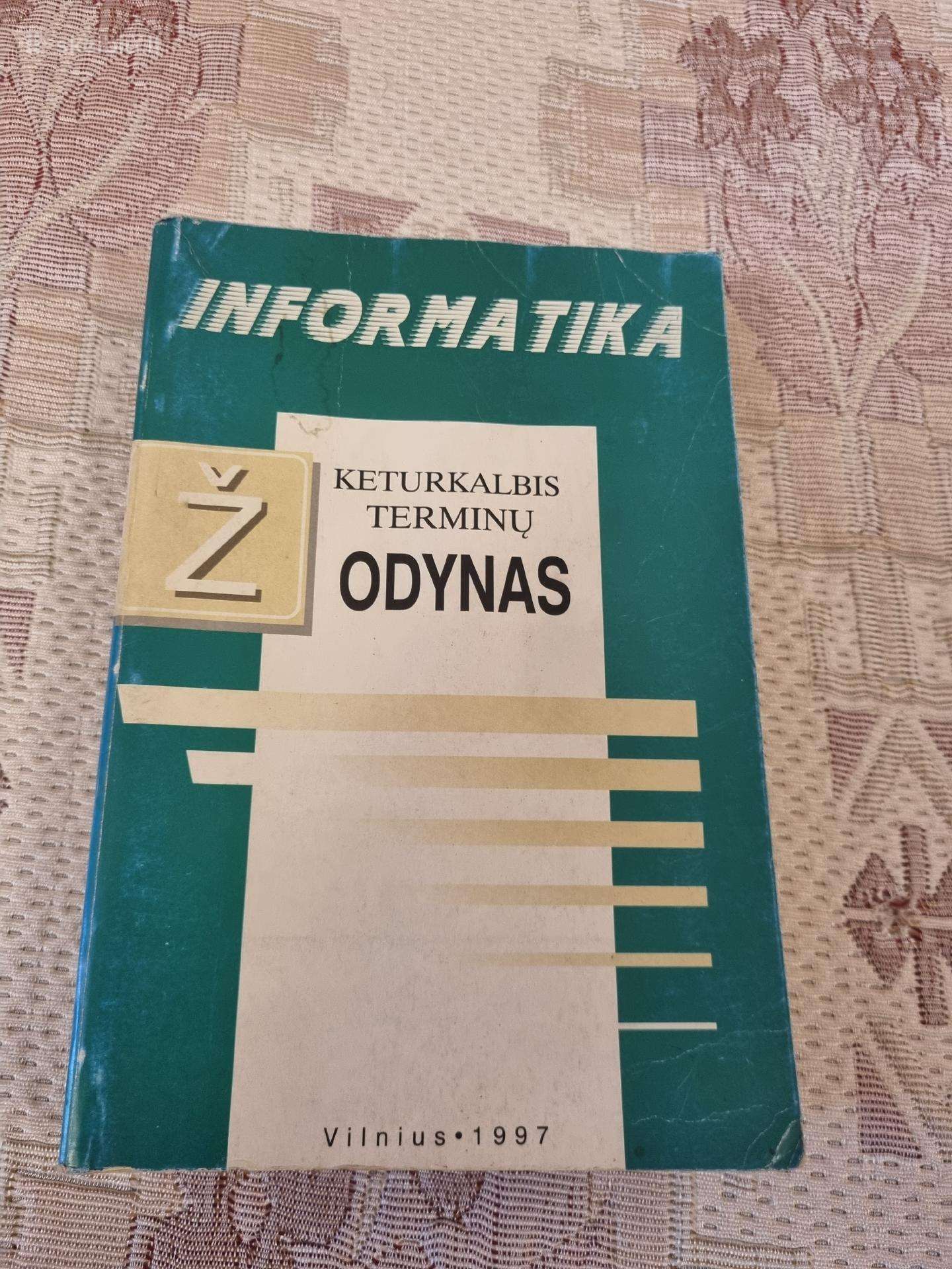 Informatika , Keturkalbis terminų žodynas