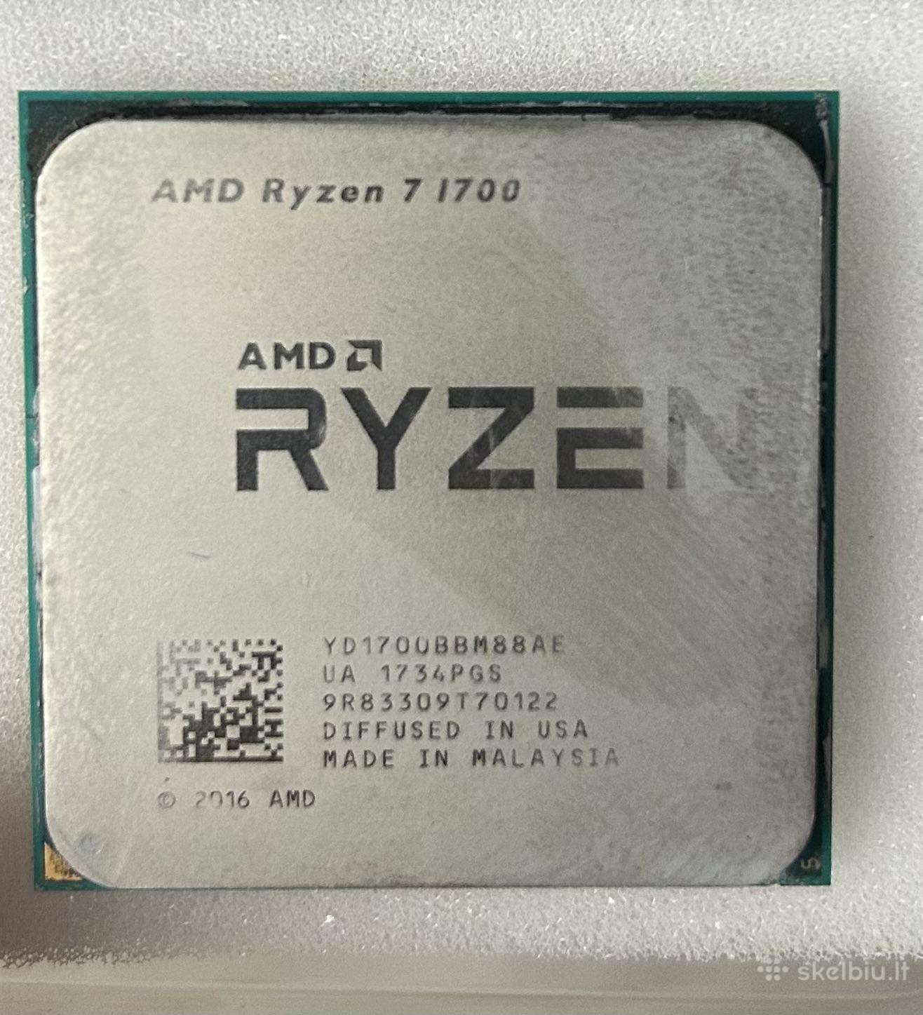 Cpu Ryzen 7 1700