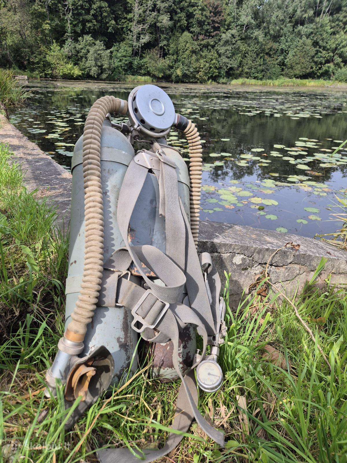 Senovinis sovietinis akvalangas Avm-1m