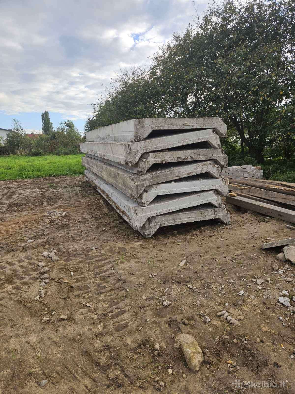 Perdanga 7 vnt. 6mx1,5 m.