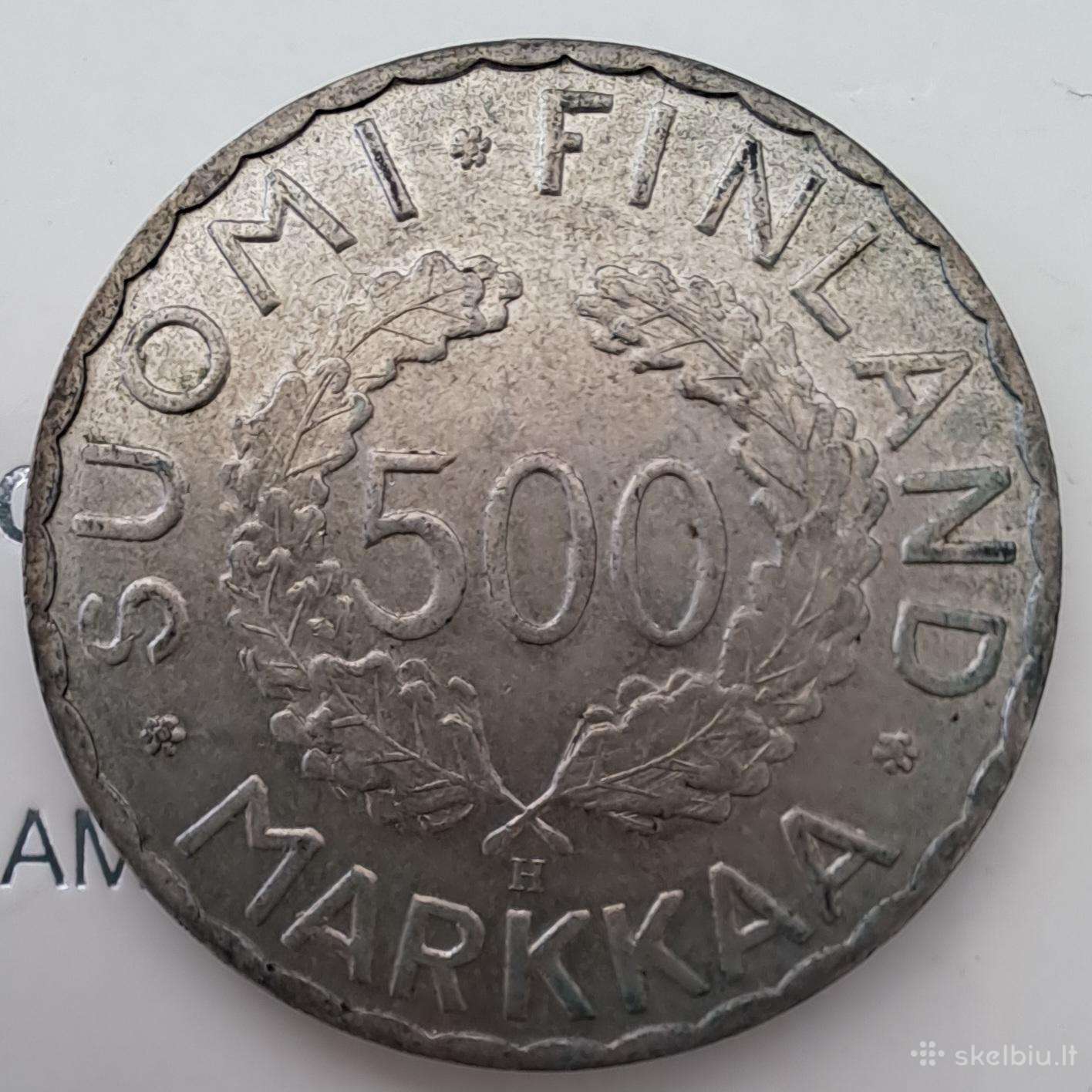 1952 Suomija 500 markių