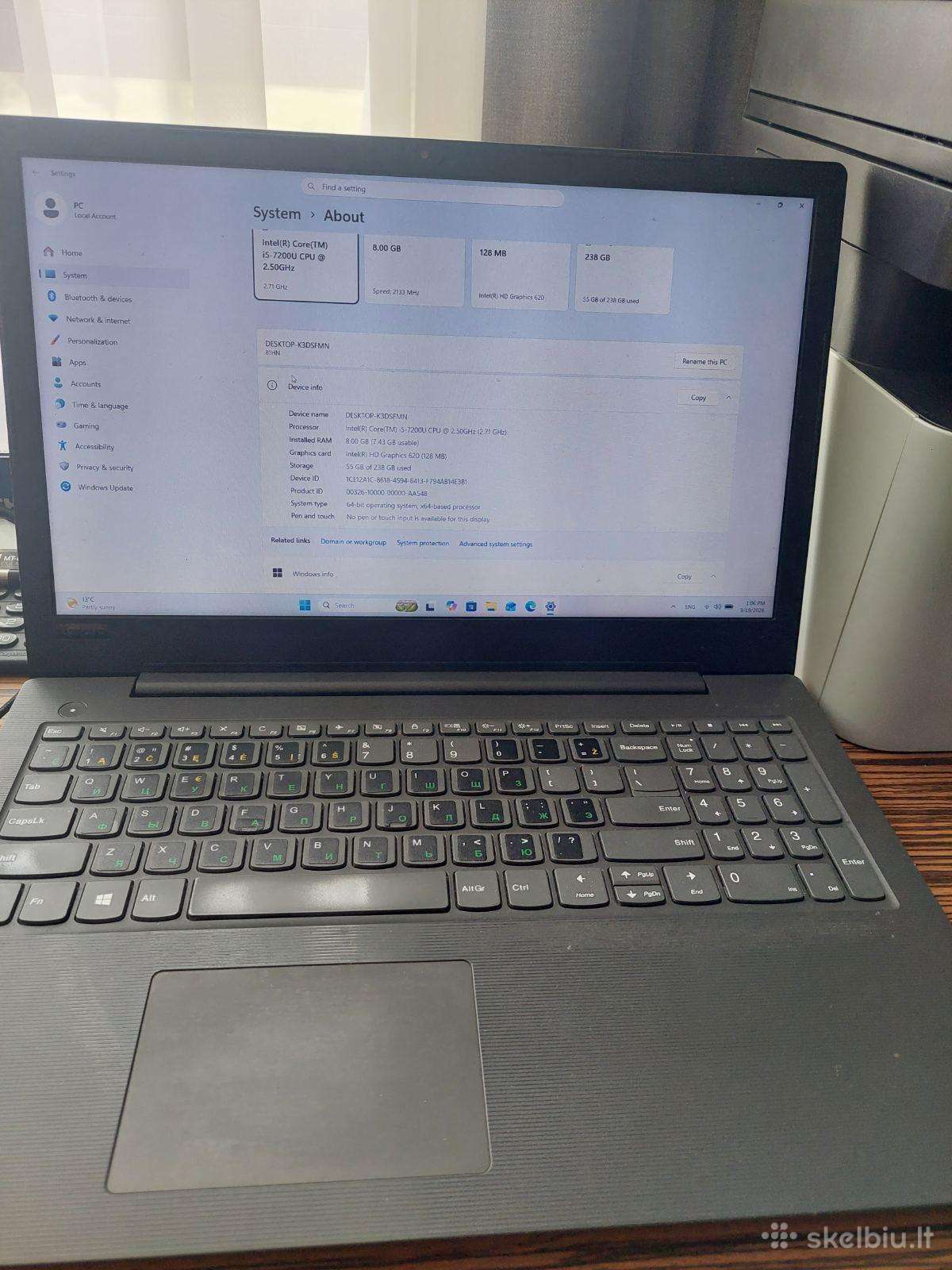 Lenovo kompiuteris