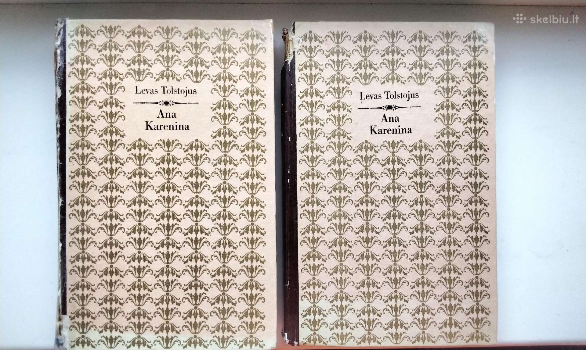 L. Tolstojus. Ana Karenina. 1,2 tomai. 1983 m. lei