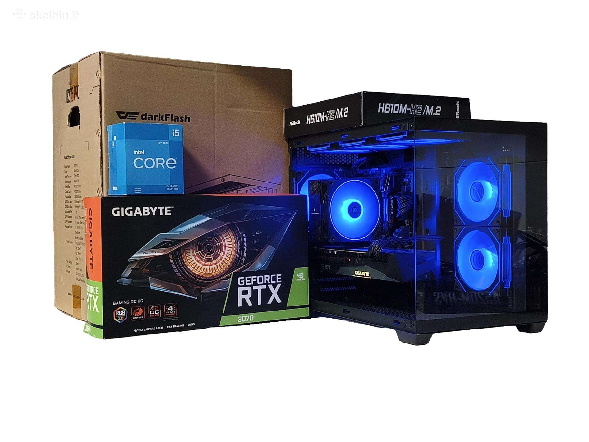 Intel i5 12400 Rtx 3070 RAM 16gb 3200 Mts Nvme+HDD