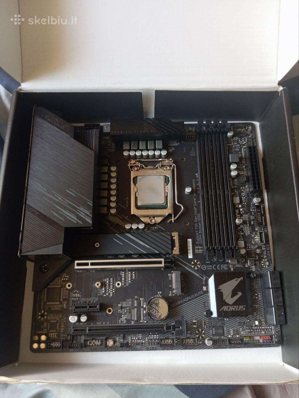 B560m Aorus Elite + i5-11400