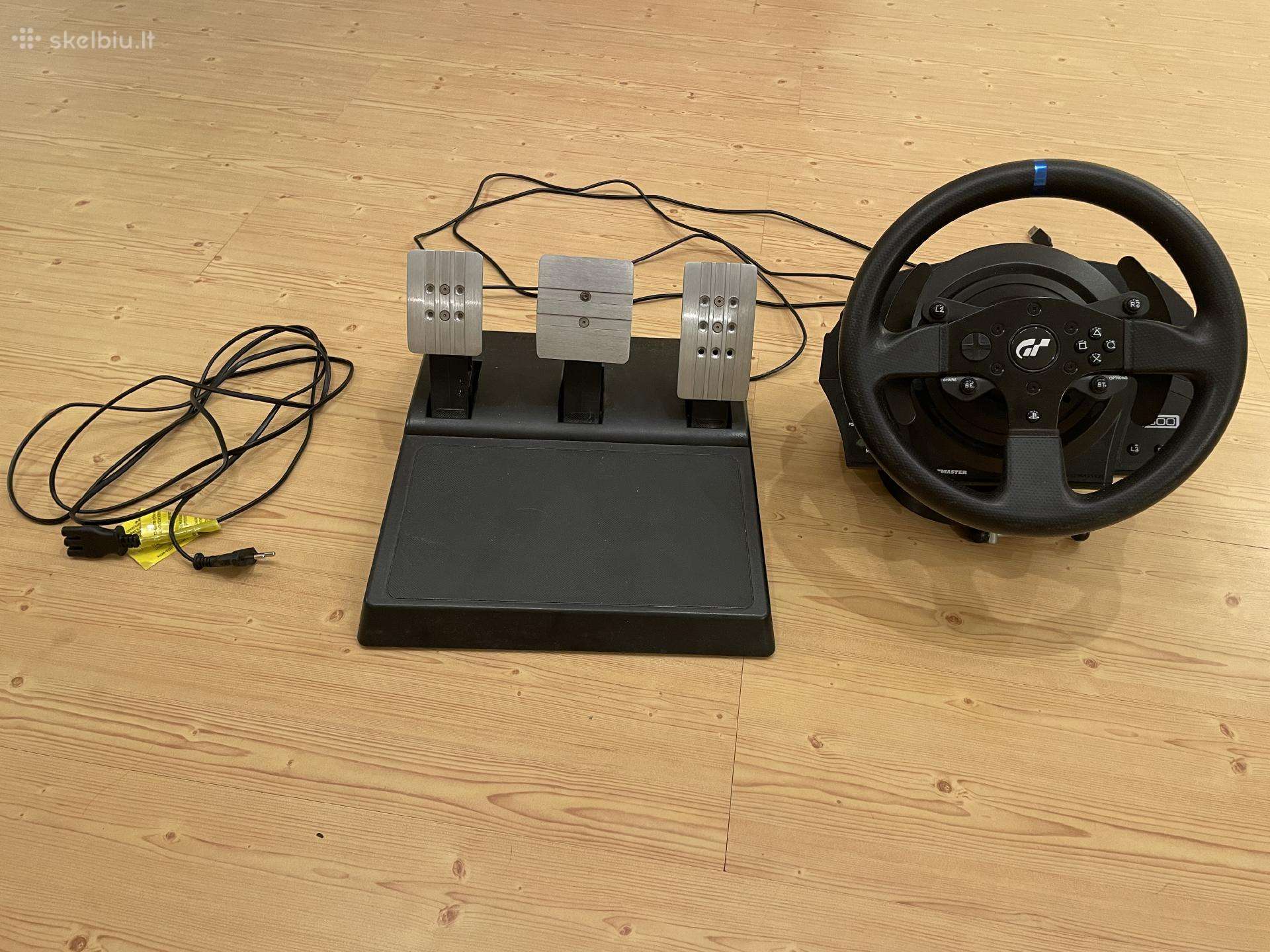 Vairas su pedalais Thrustmaster T300 RS GT
