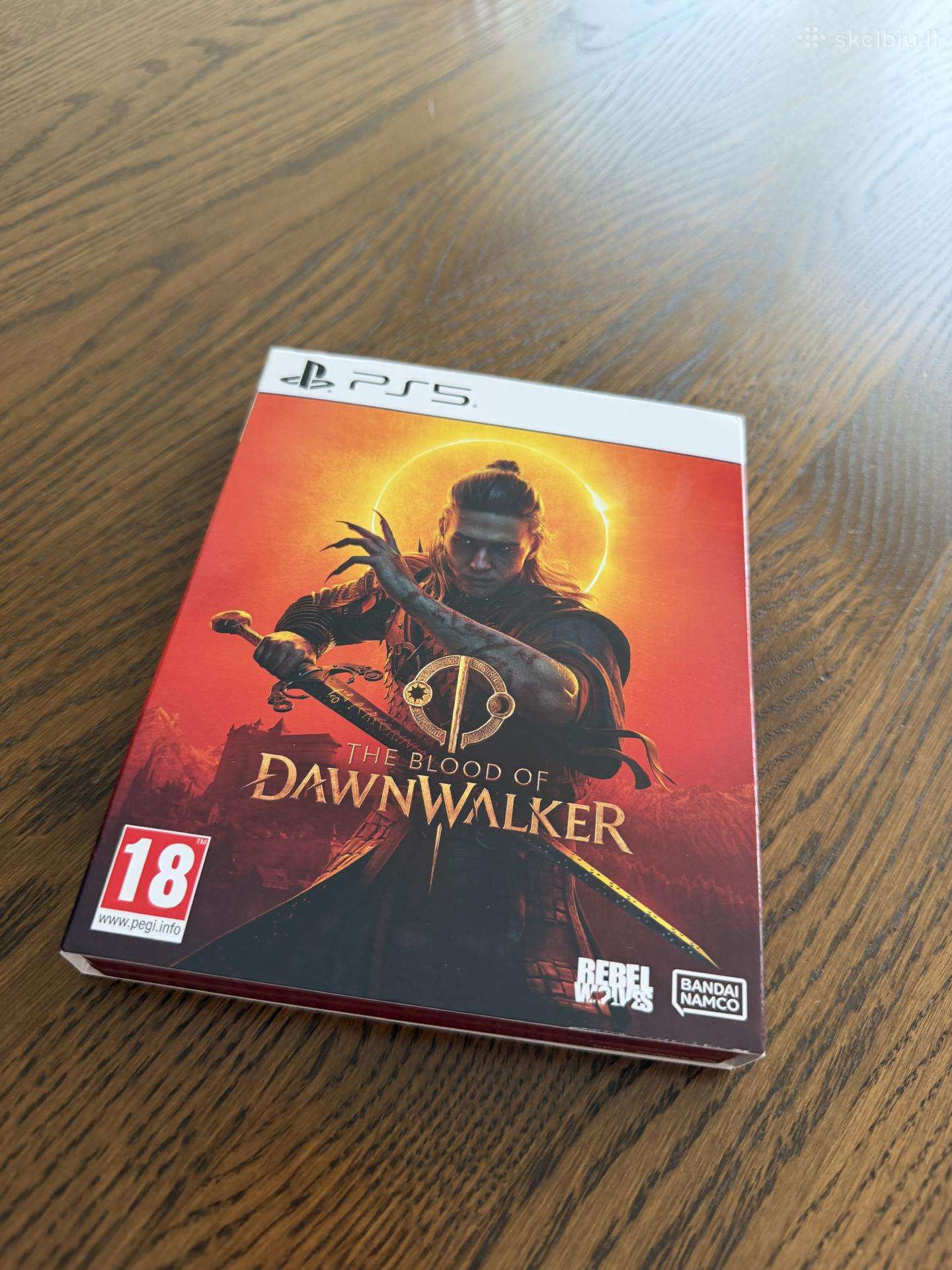 The Blood of Dawnwalker ps5 steelbook