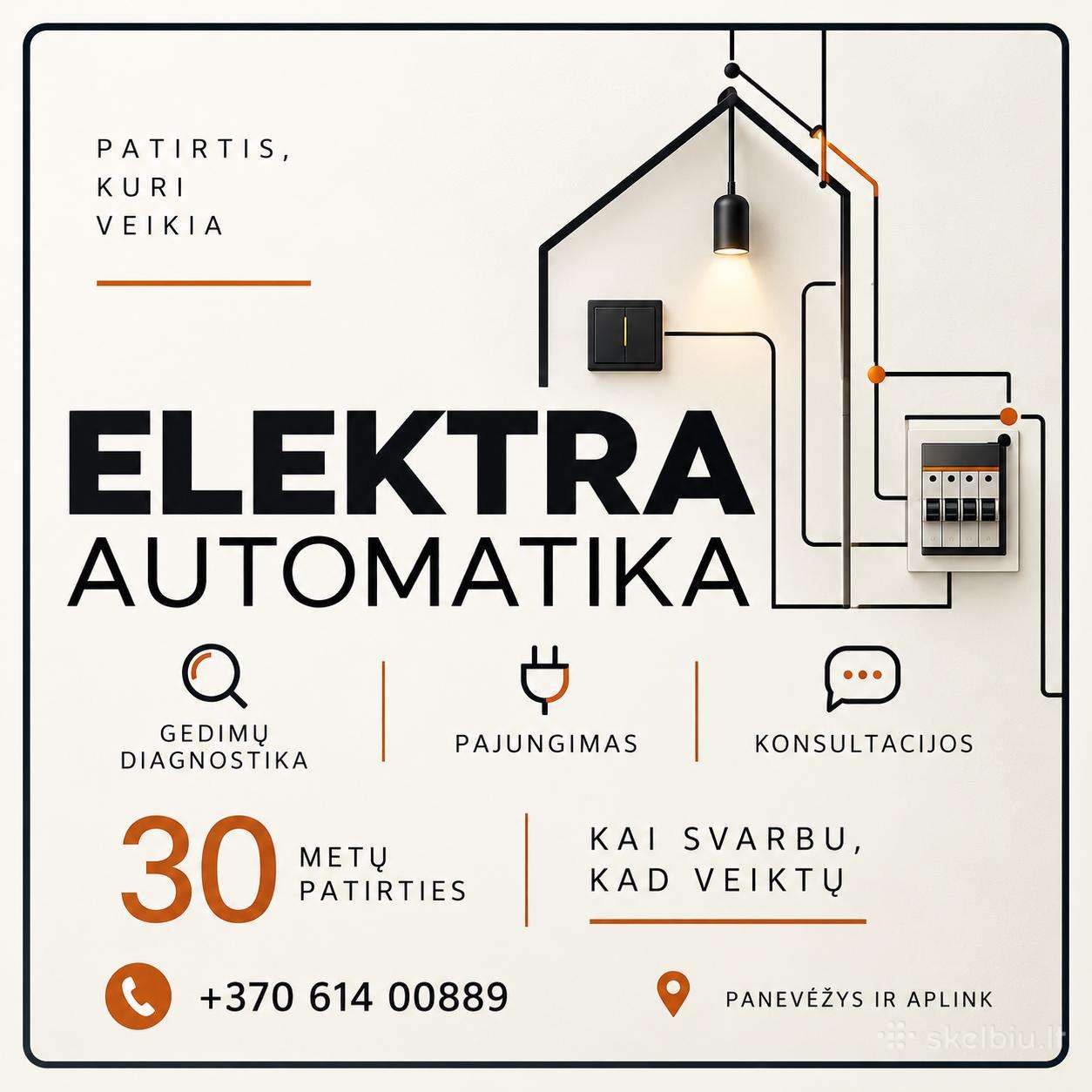 Automatika Elektra Gedimų Diagnostika