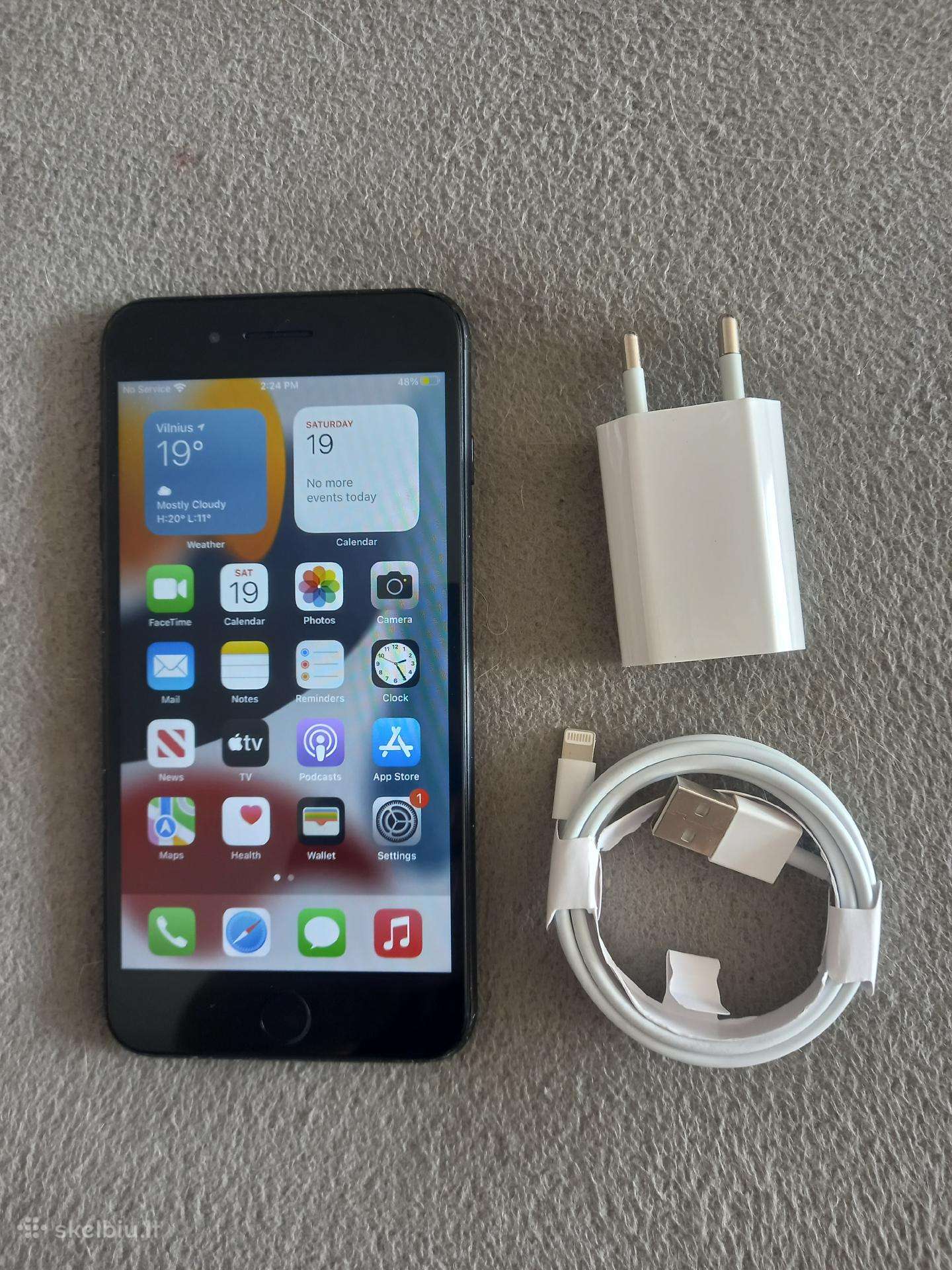 iPhone 7 plius 32gb 100% baterija