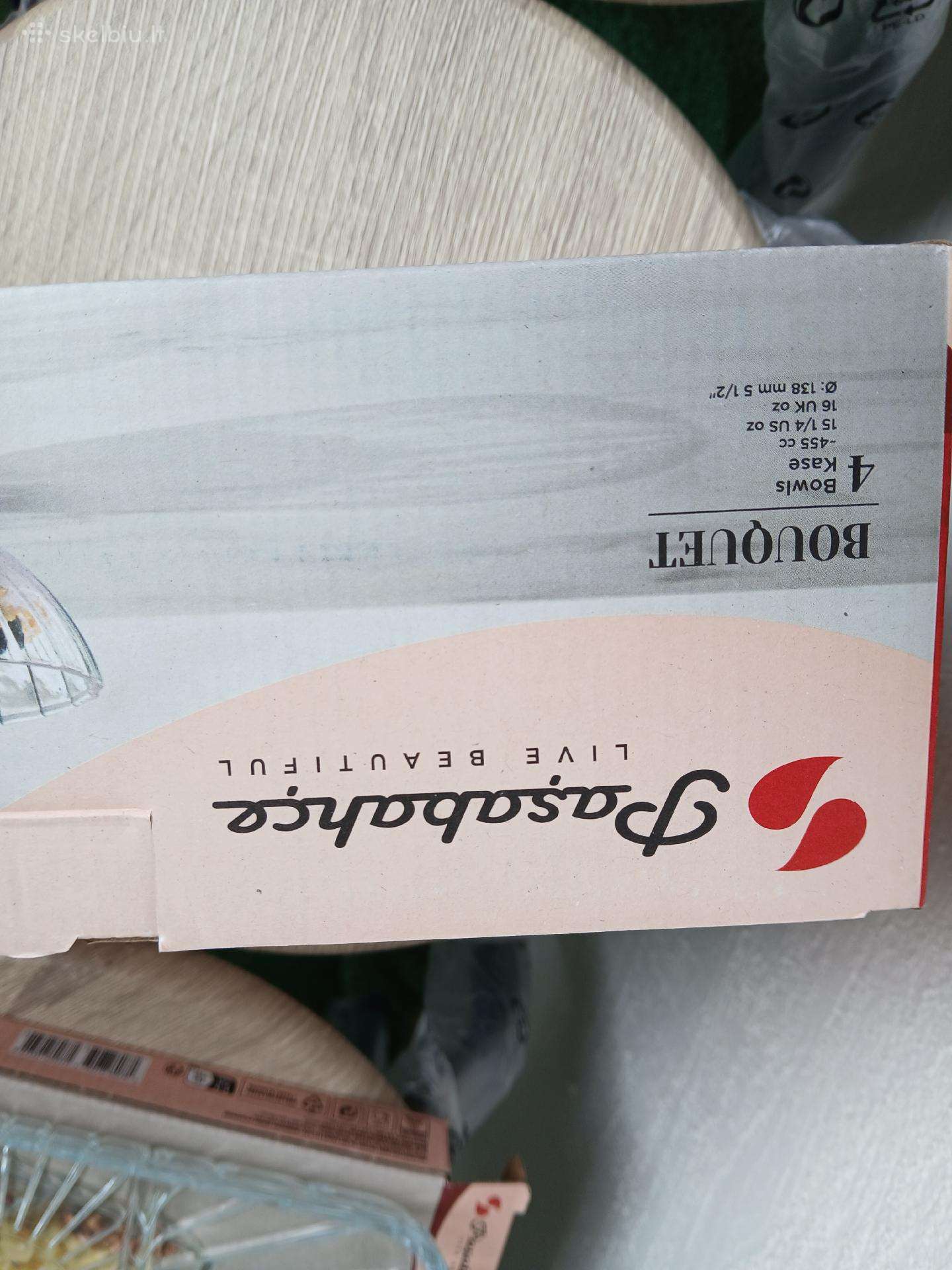 Ledainių ir užkandžių lėkštės komplektas