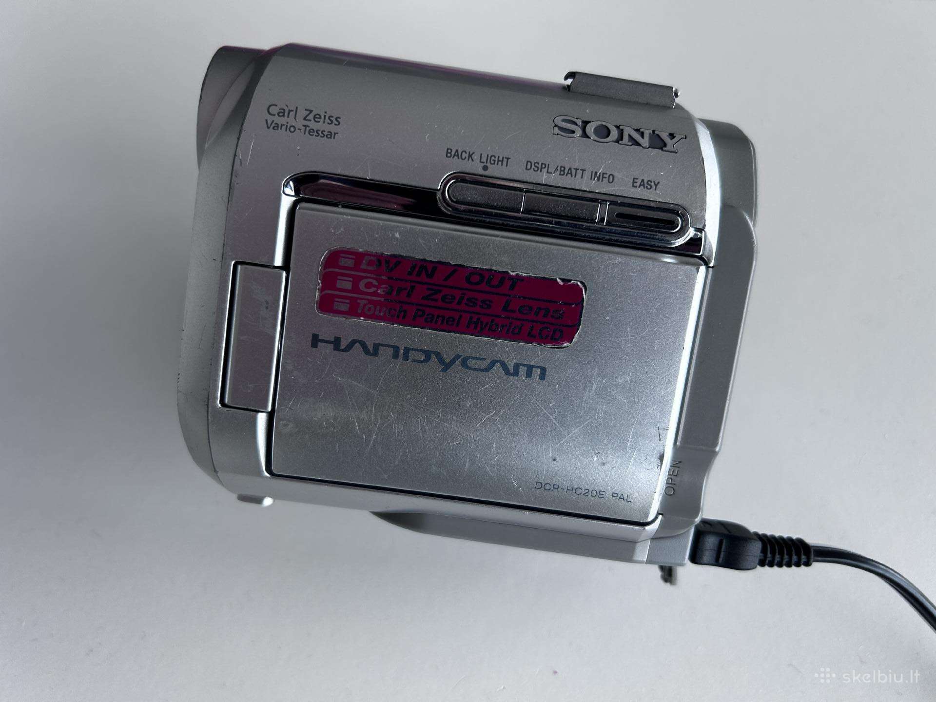 Sony Mini Dv kamera Dcr-hc20e - su defektu