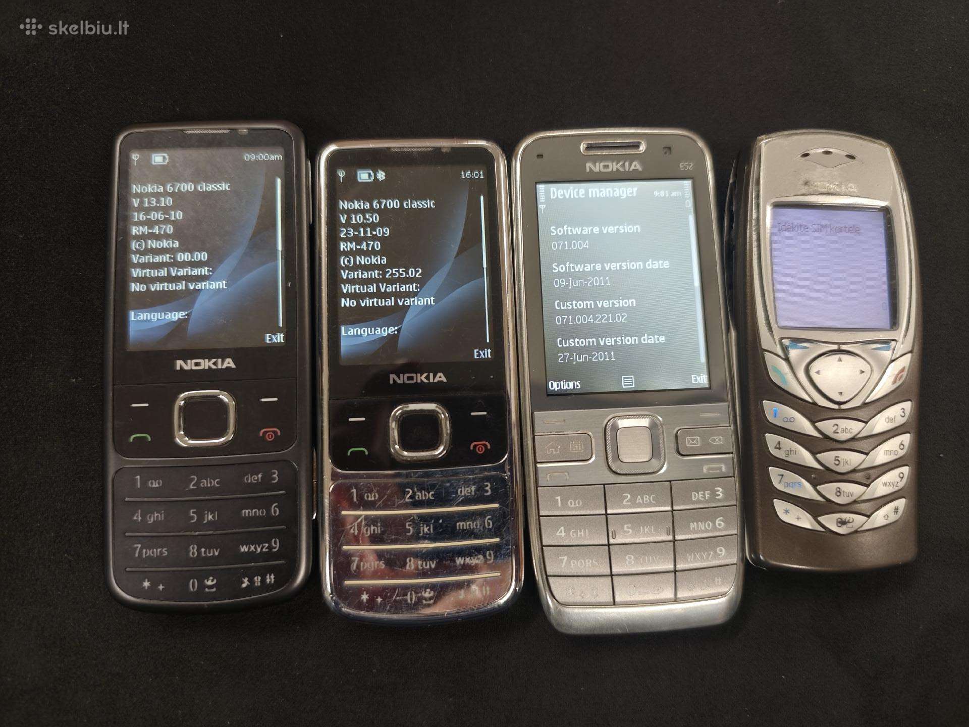 Nokia 6700 e52 6100